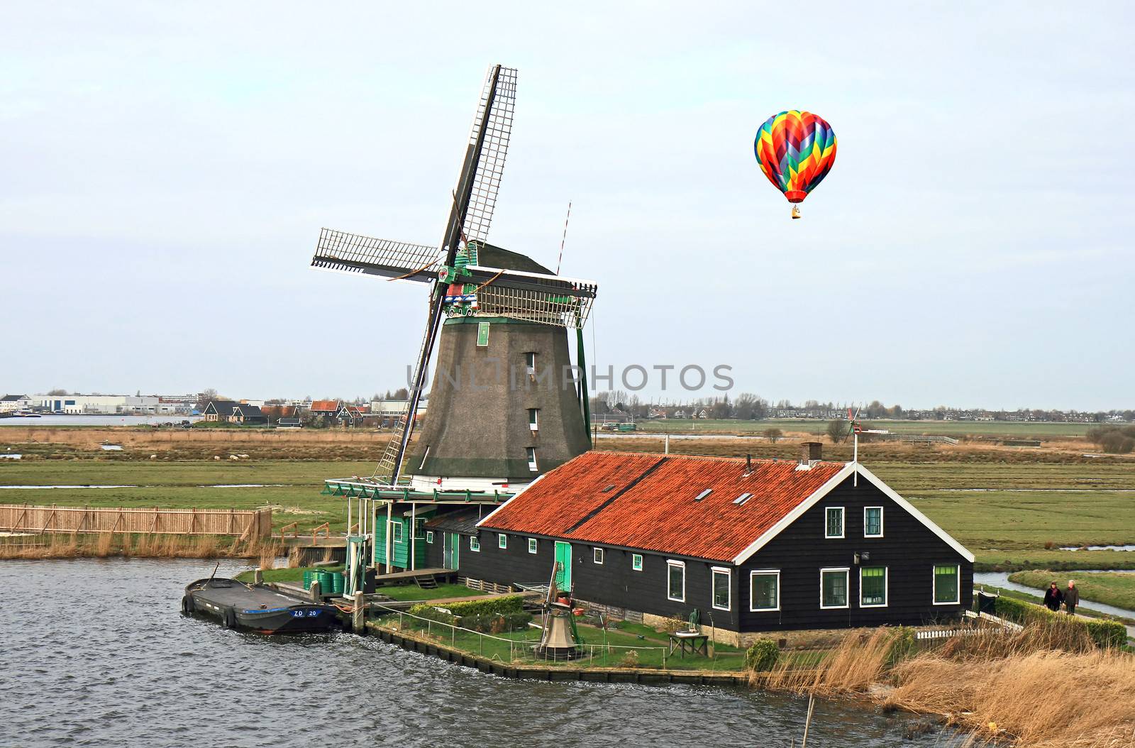 The windmill in Dutch countryside by gary718