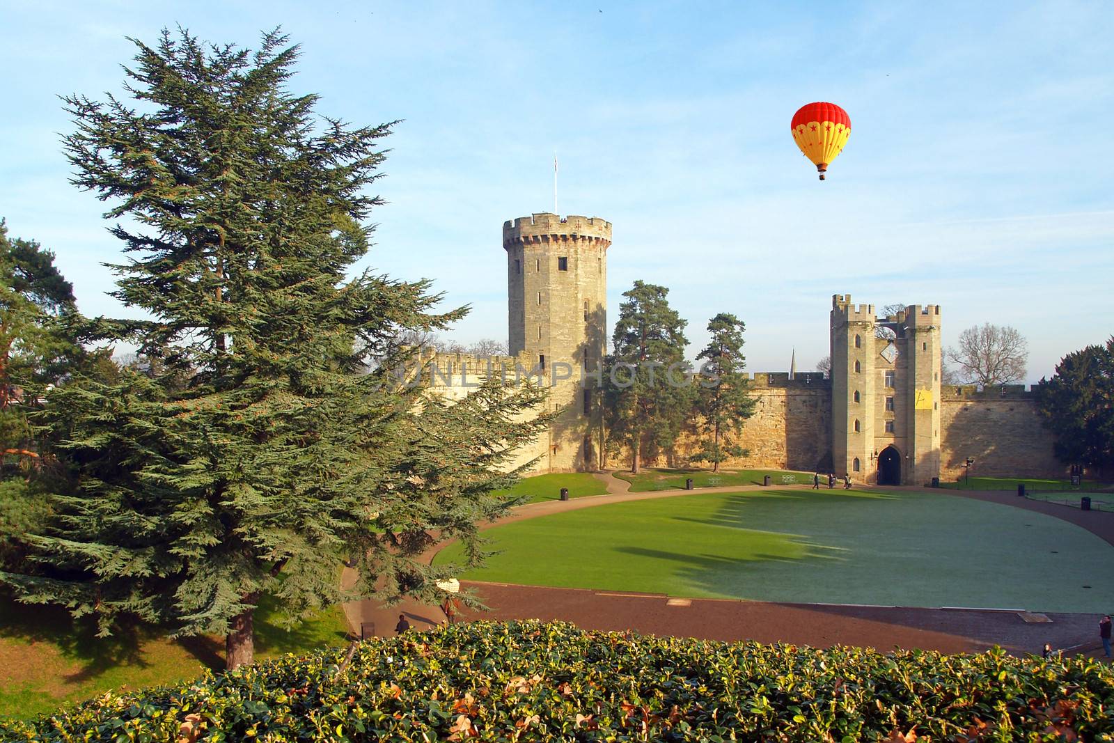 Warwick castle - a day trip from London in UK