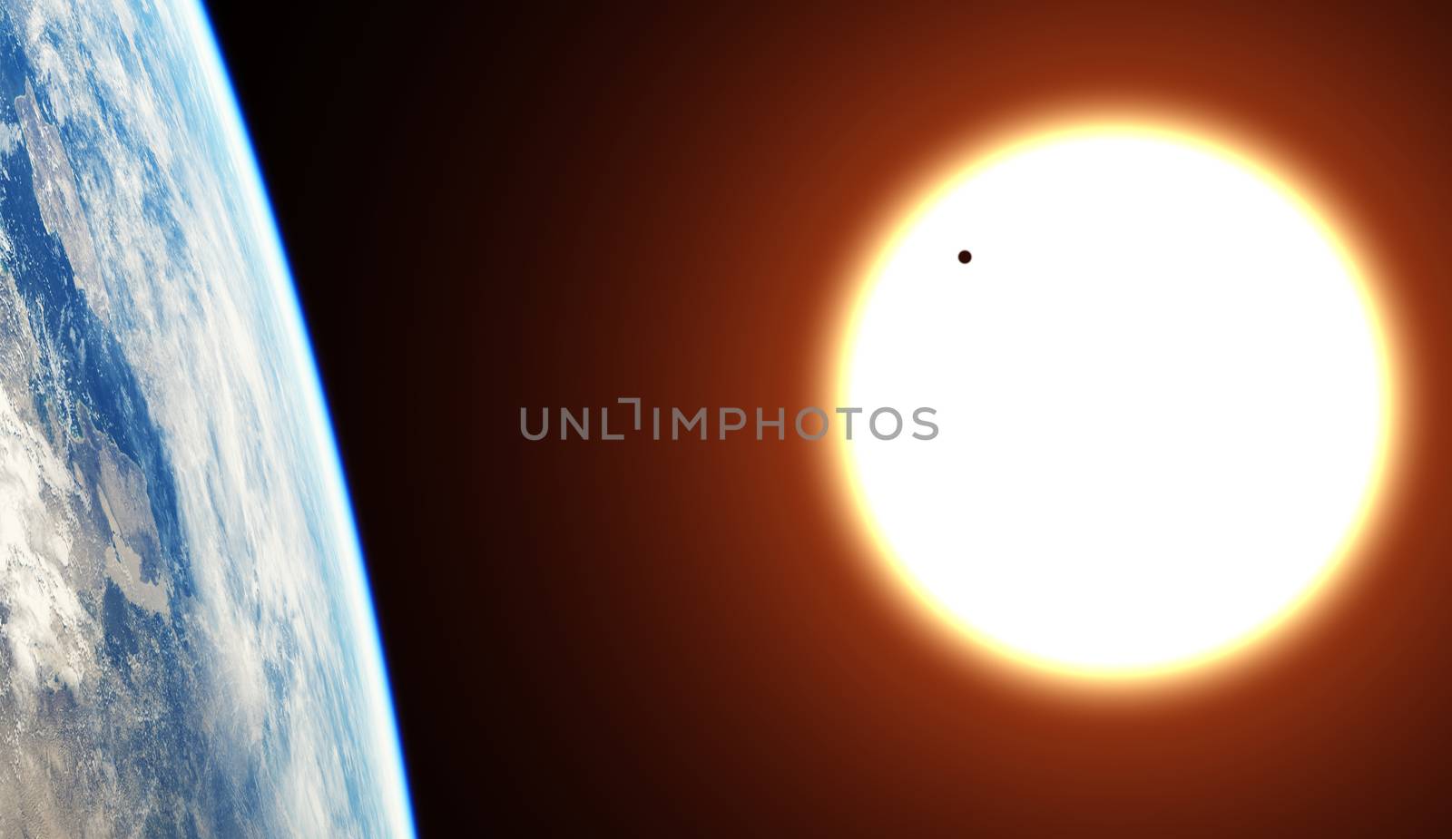 Transit of Planet Venus across the Sun by EnricoAgostoni