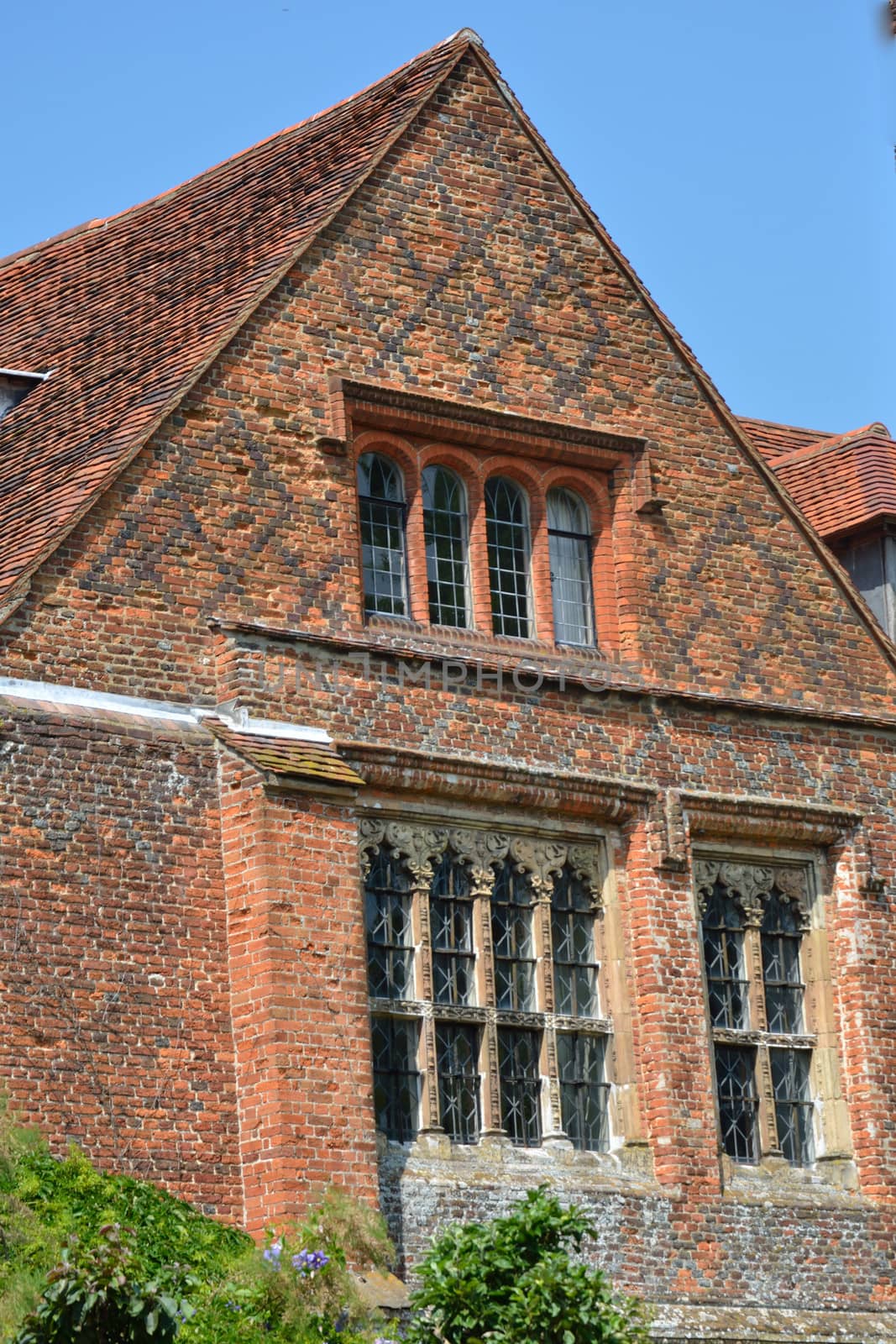 Brick elizabethan home