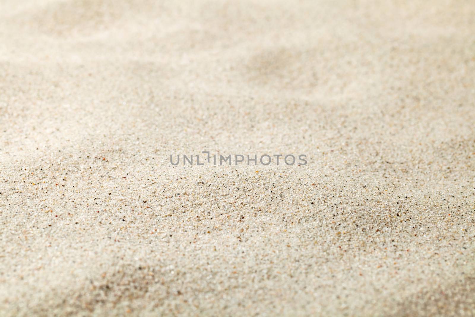 Sandy beach texture for background with copy space