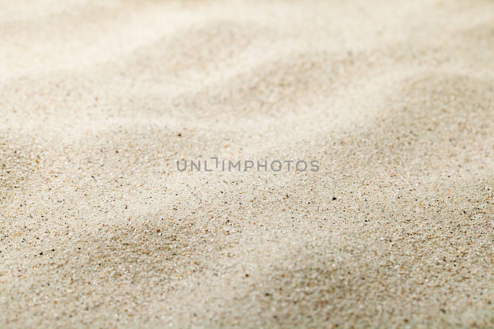 Sandy beach. Sand texture for background. Copy space