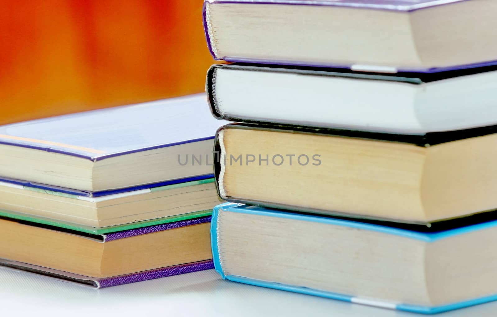 stack of books