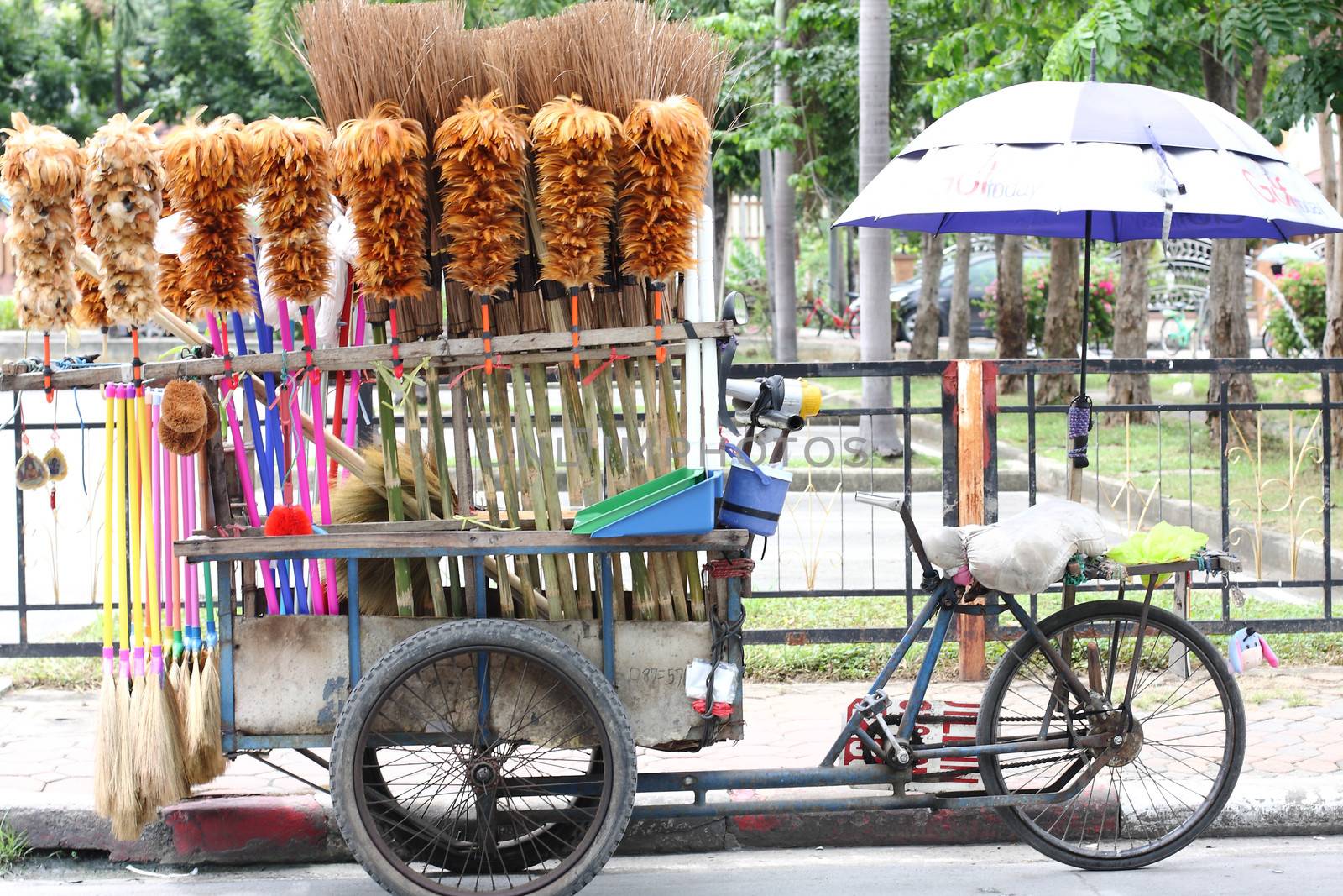 Broom car on the road by myrainjom01