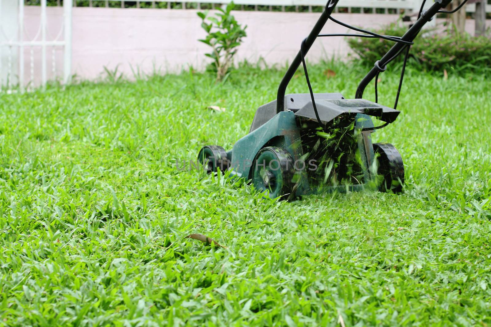 Mower Running in the grass by myrainjom01