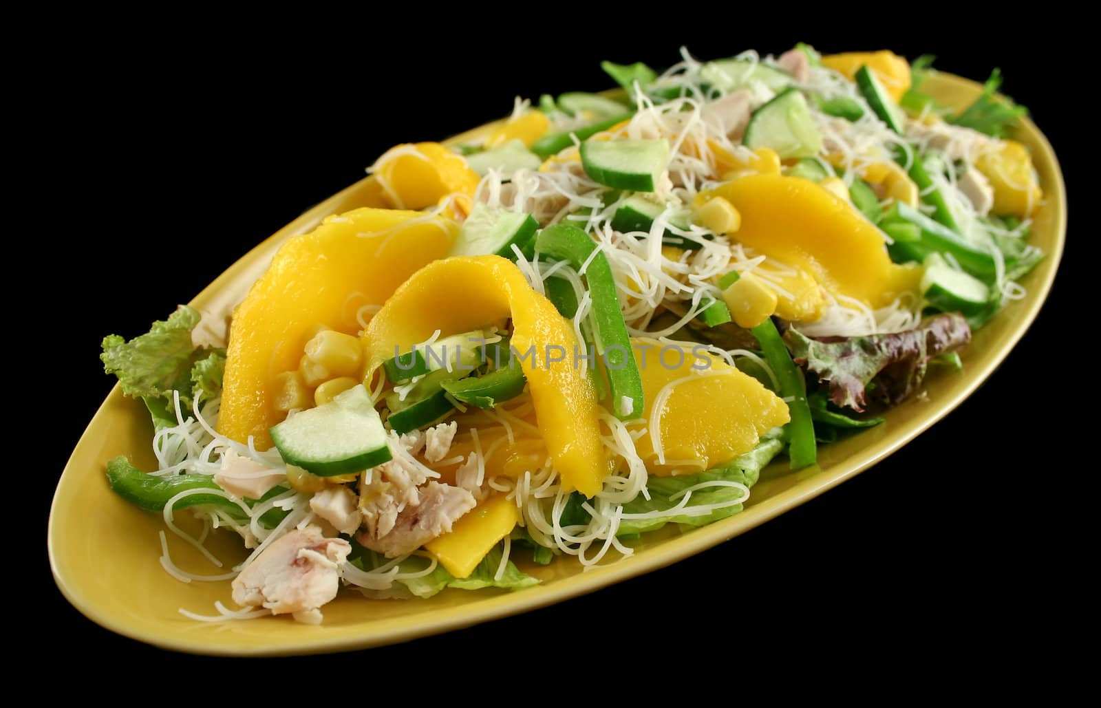 Chicken Salad With Mango by jabiru