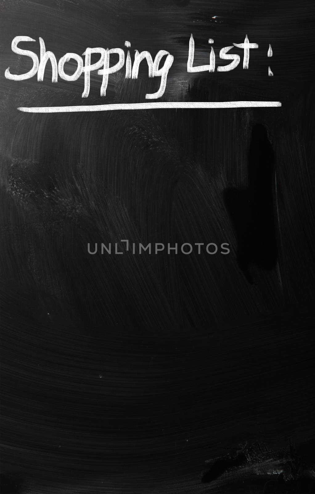 marketing concept handwritten with chalk on a blackboard