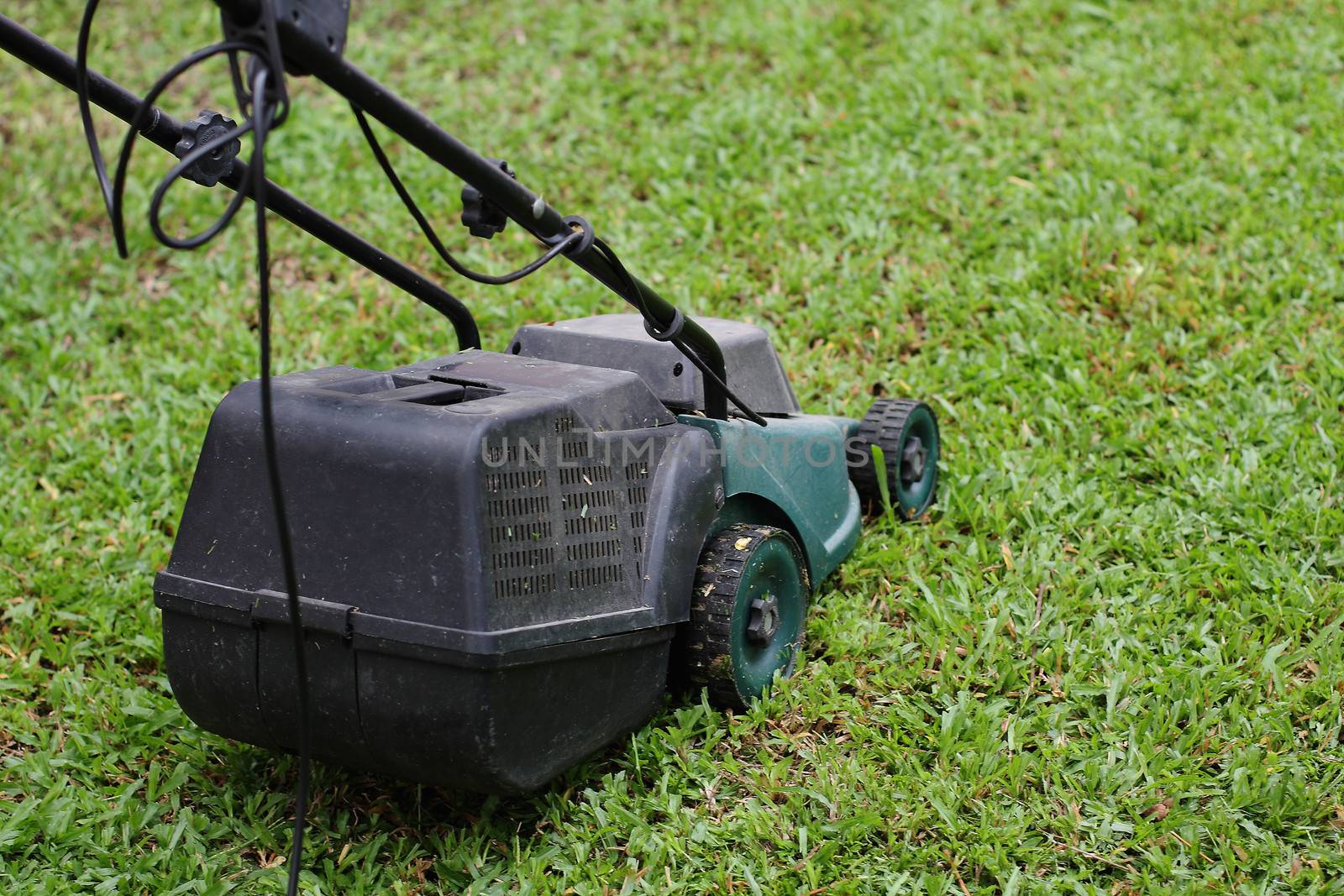 Mower Running in the grass by myrainjom01