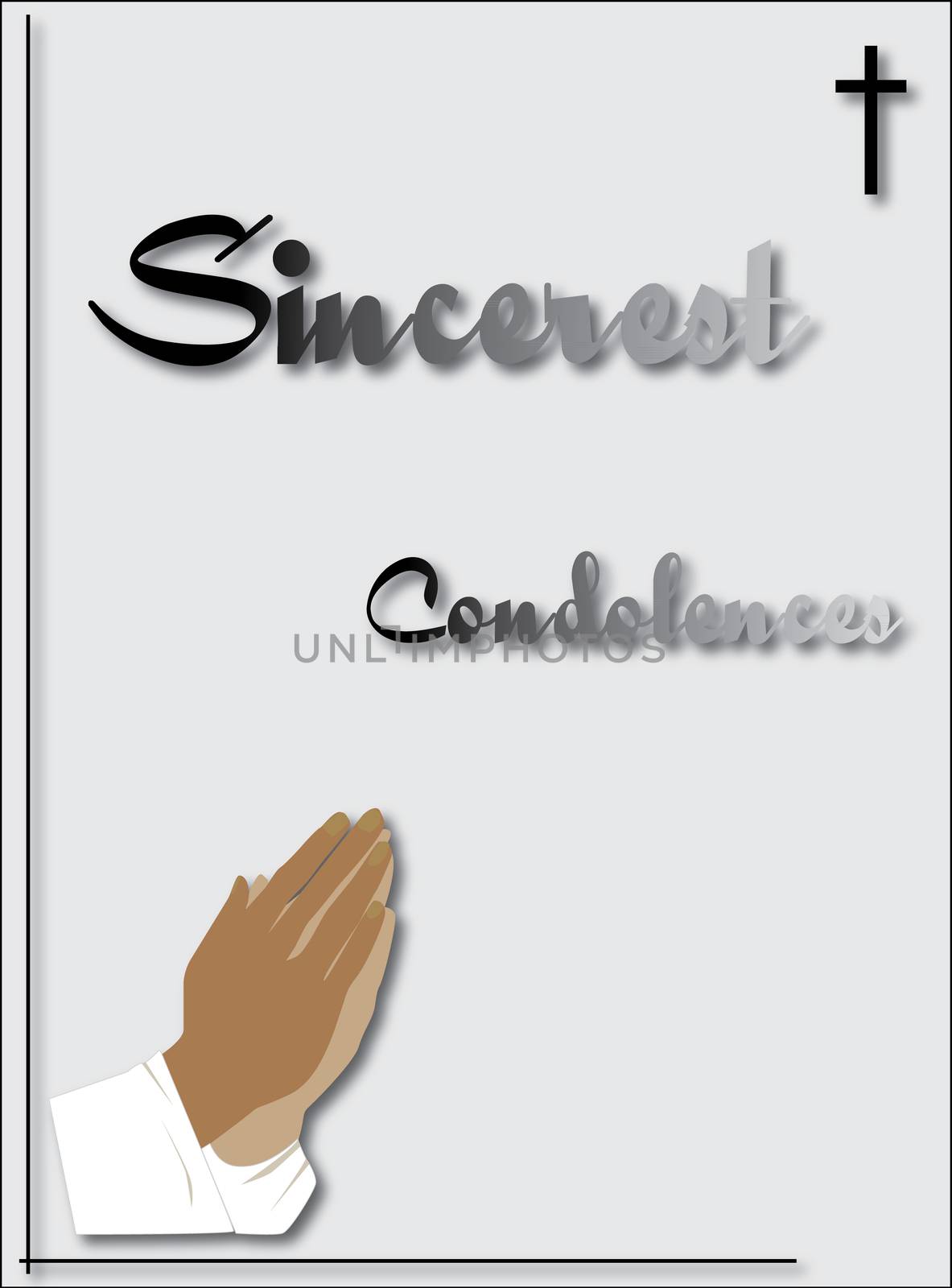 condolence card by compuinfoto