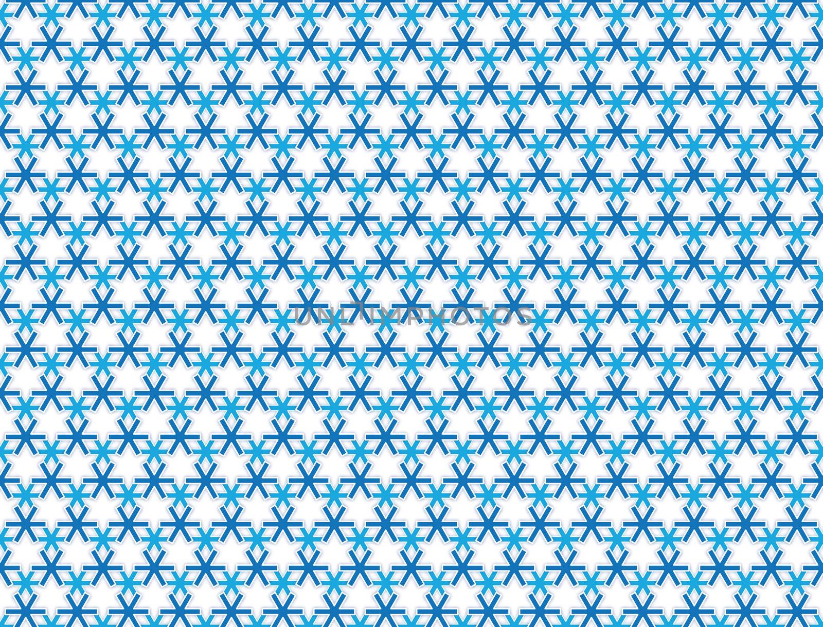 abstract snowflake background pattern by Ahojdoma