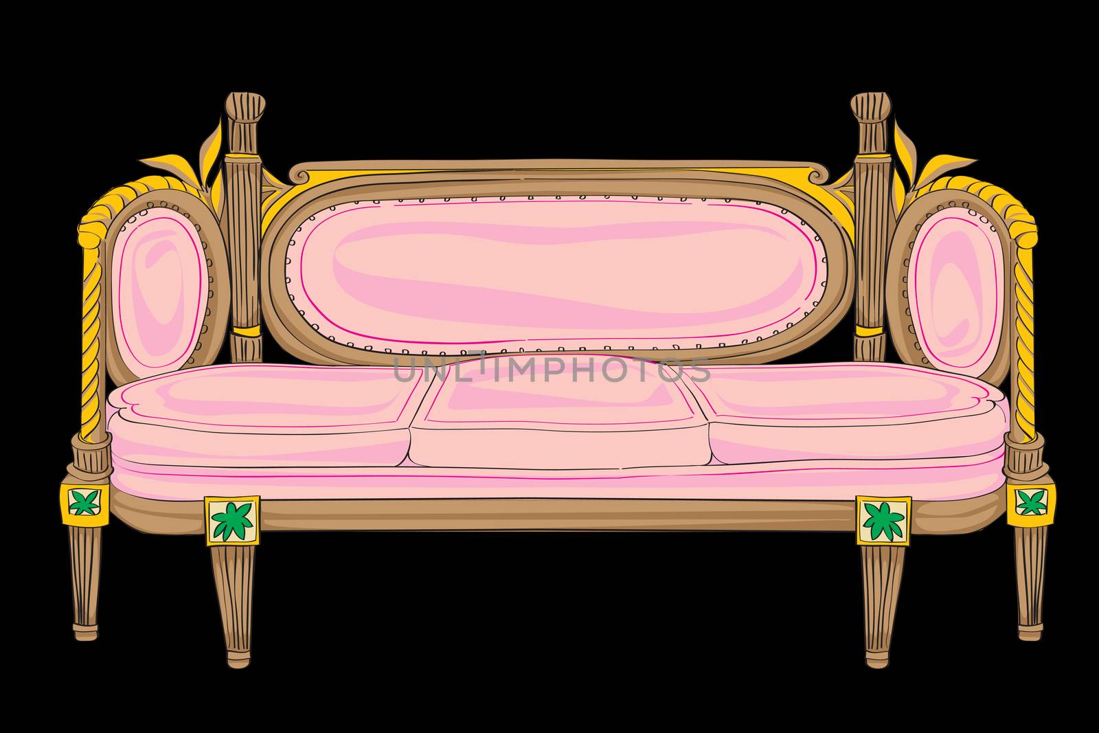 classical style sofa by catacos
