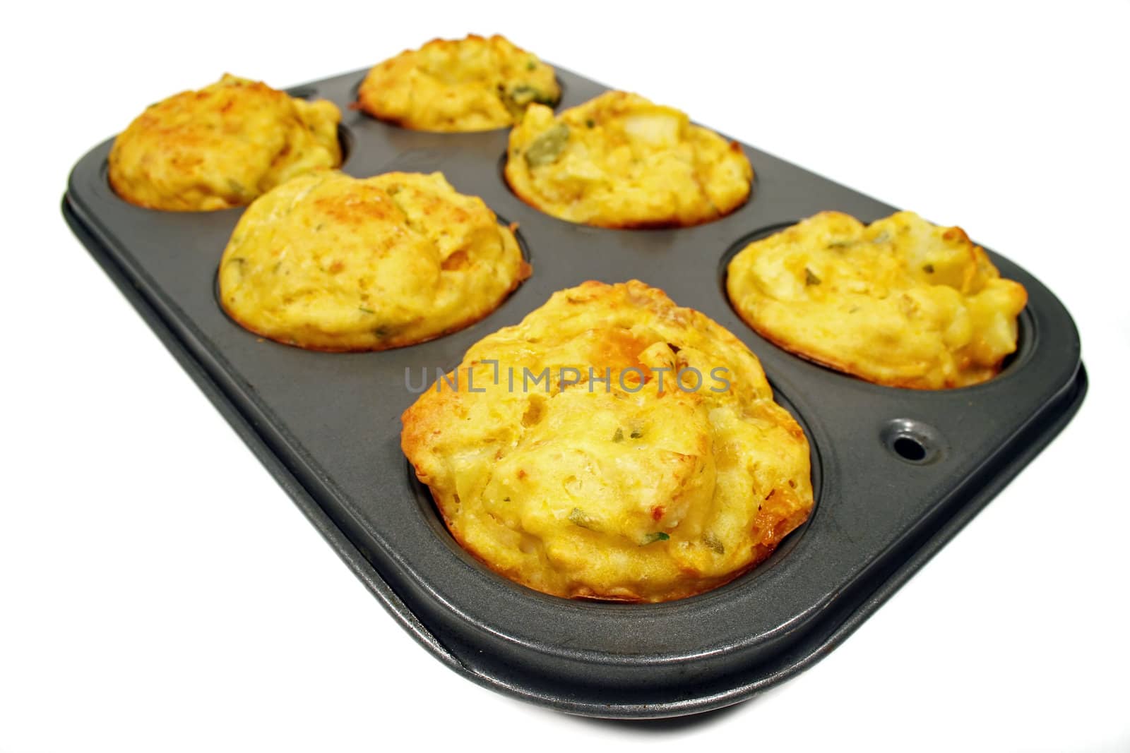 Freshly Baked Vegetable Muffins by jabiru