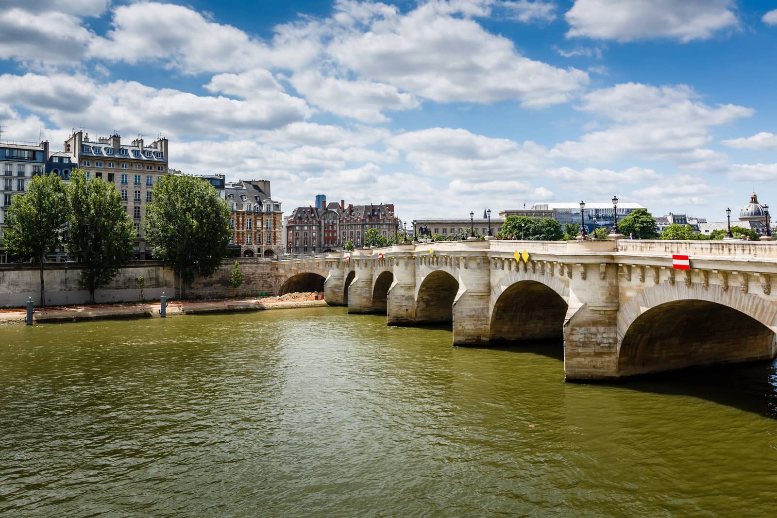 Pont Neuf and Cite Island in Paris, France by anshar