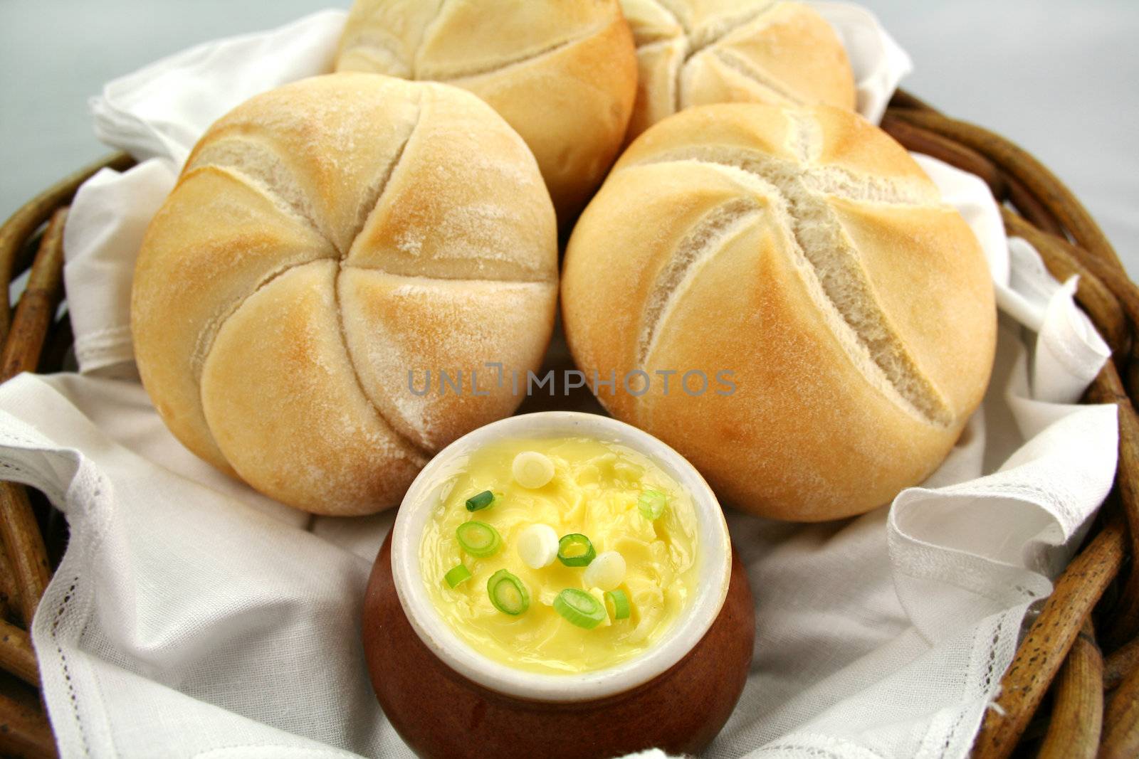 Round Rolls And Butter by jabiru