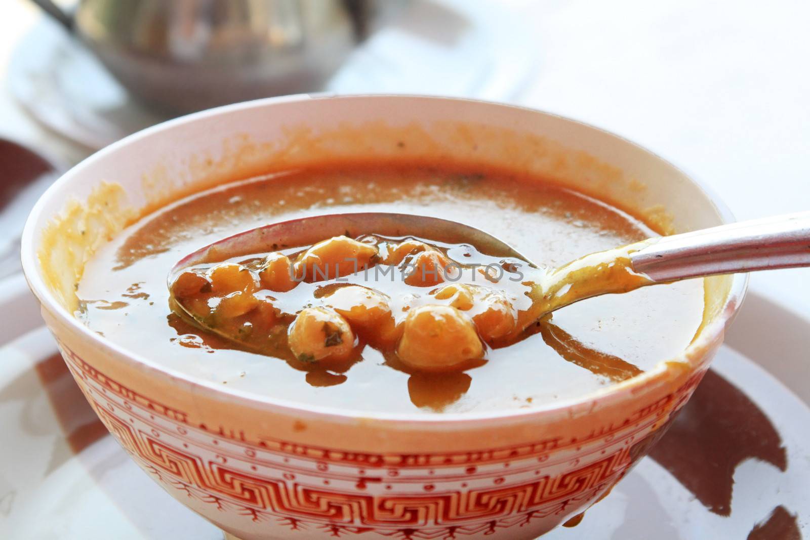 Moroccan traditional soup - harira

