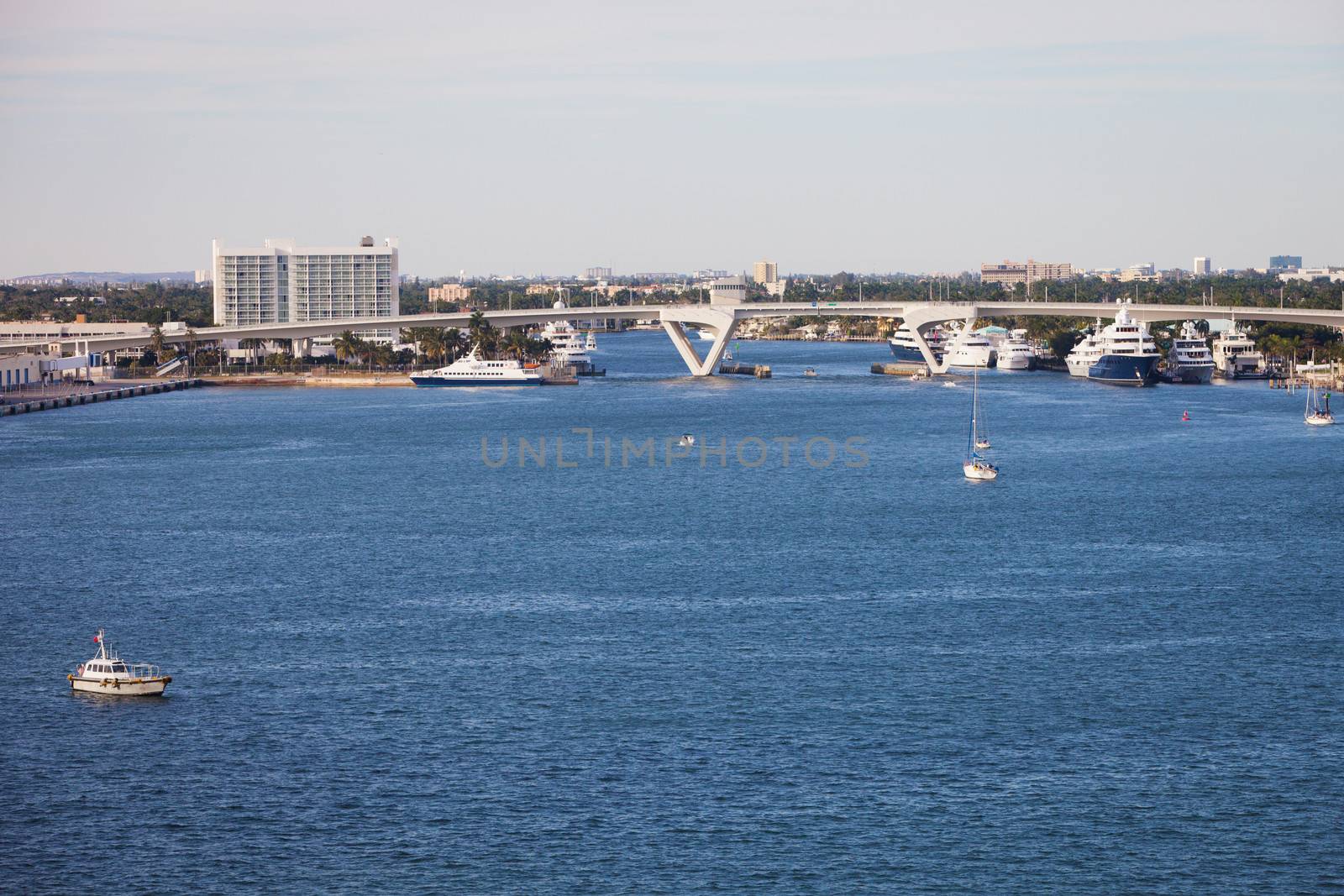 Fort Lauderdale Waterway by Creatista
