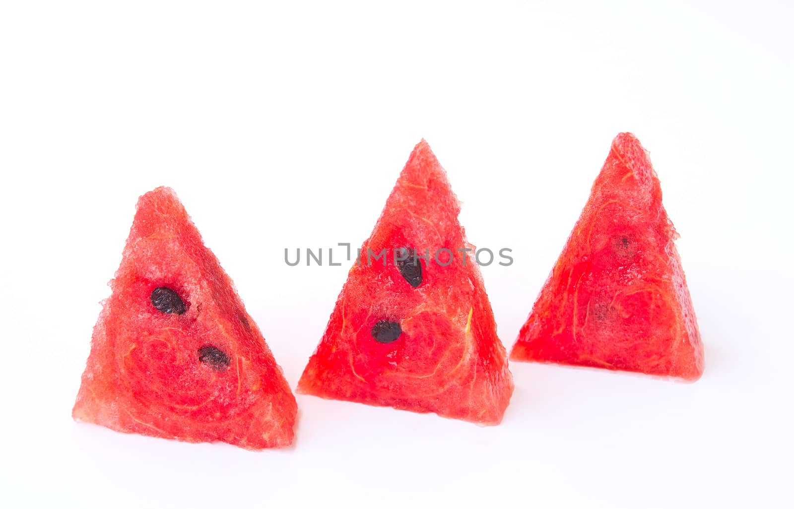 Watermelon slice isolated by den_rutchapong