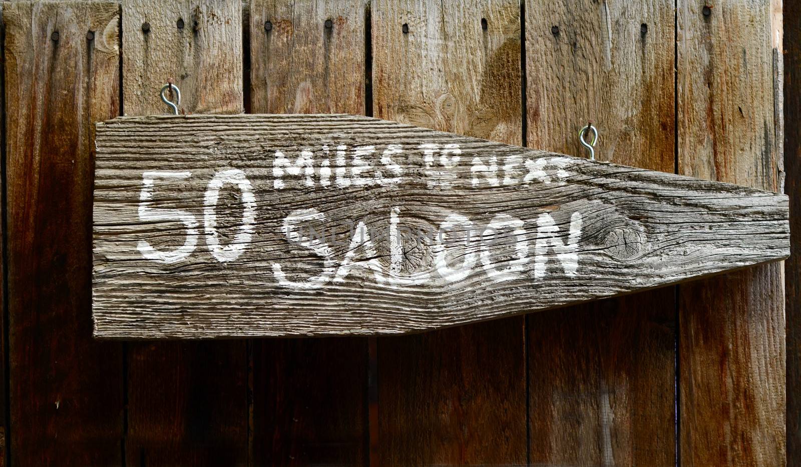 Wild West Saloon Sign by mrdoomits
