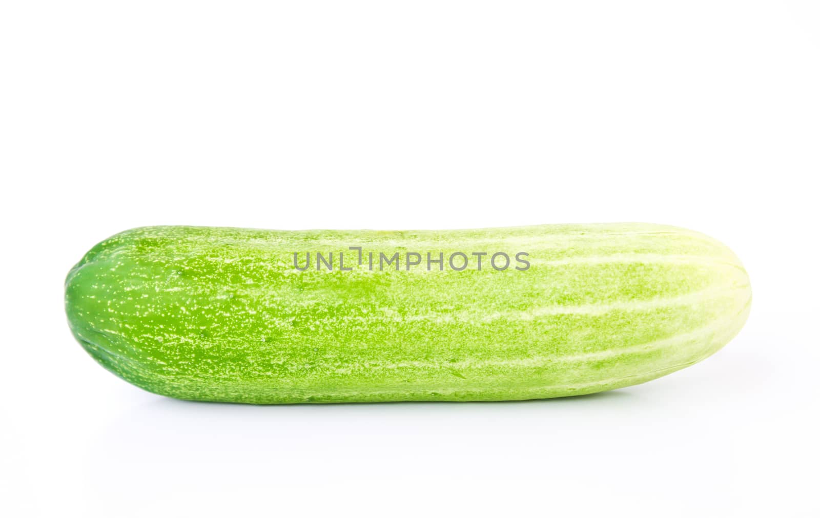 Cucumber isolated on white background