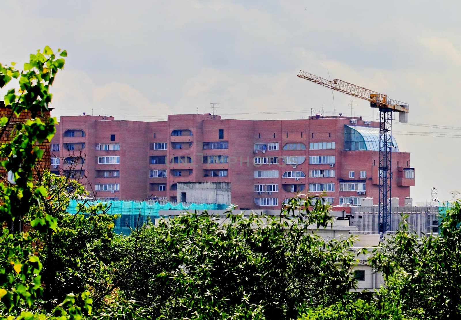 construction of the residential area by victorych