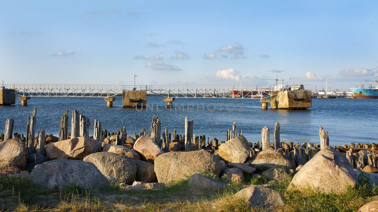 Breakwaters on the Baltic Sea     