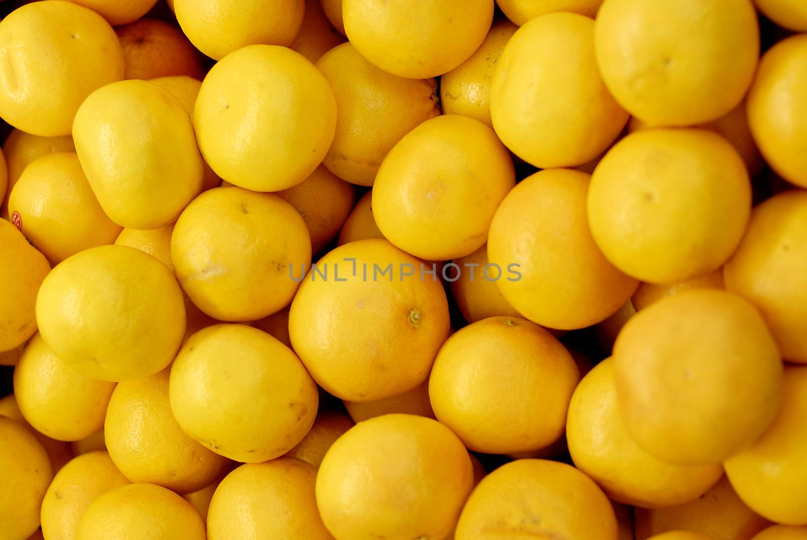 Fresh tangerines citrus fruits by stockyimages