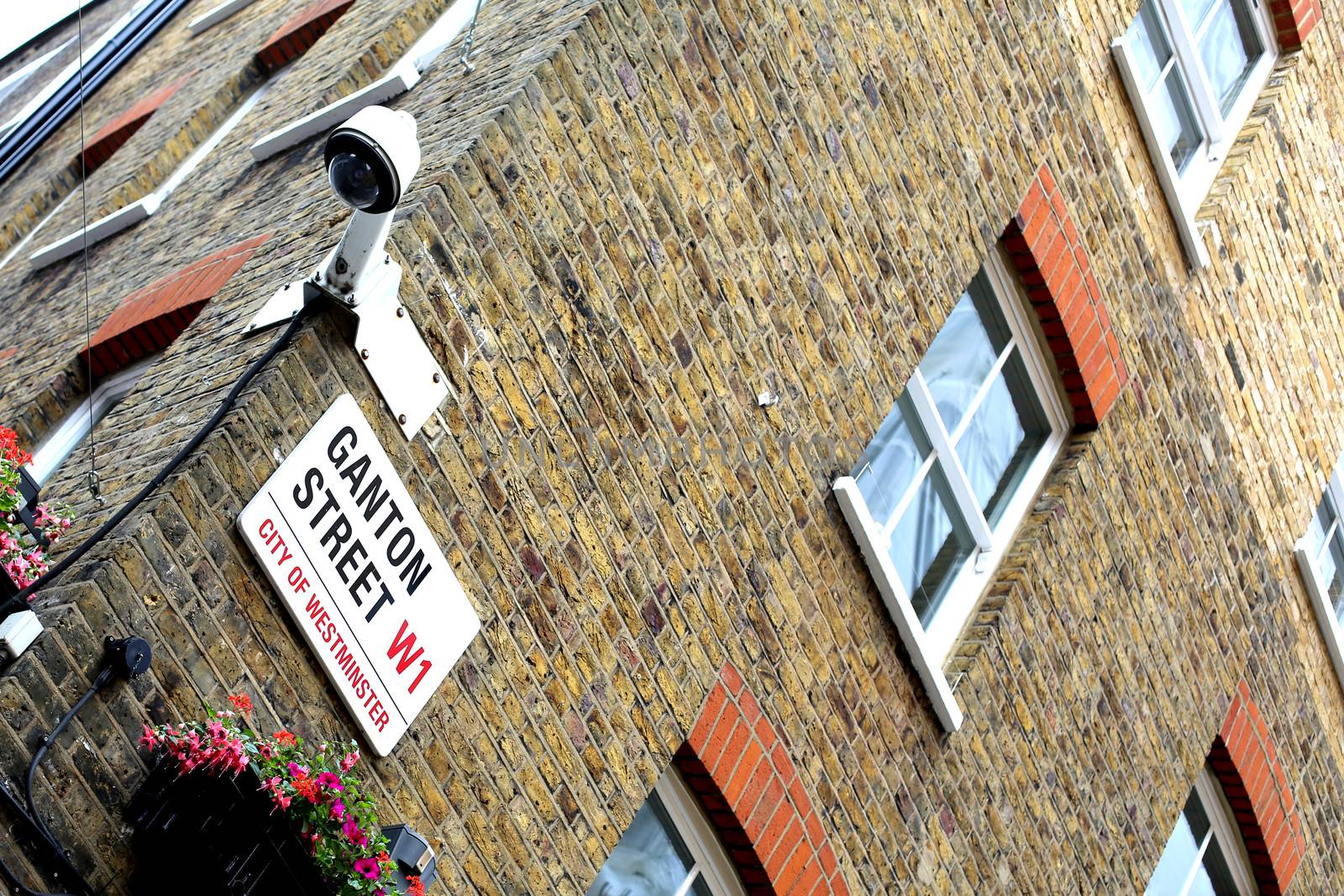 Canton Street Road Sign London W1 by Whiteboxmedia
