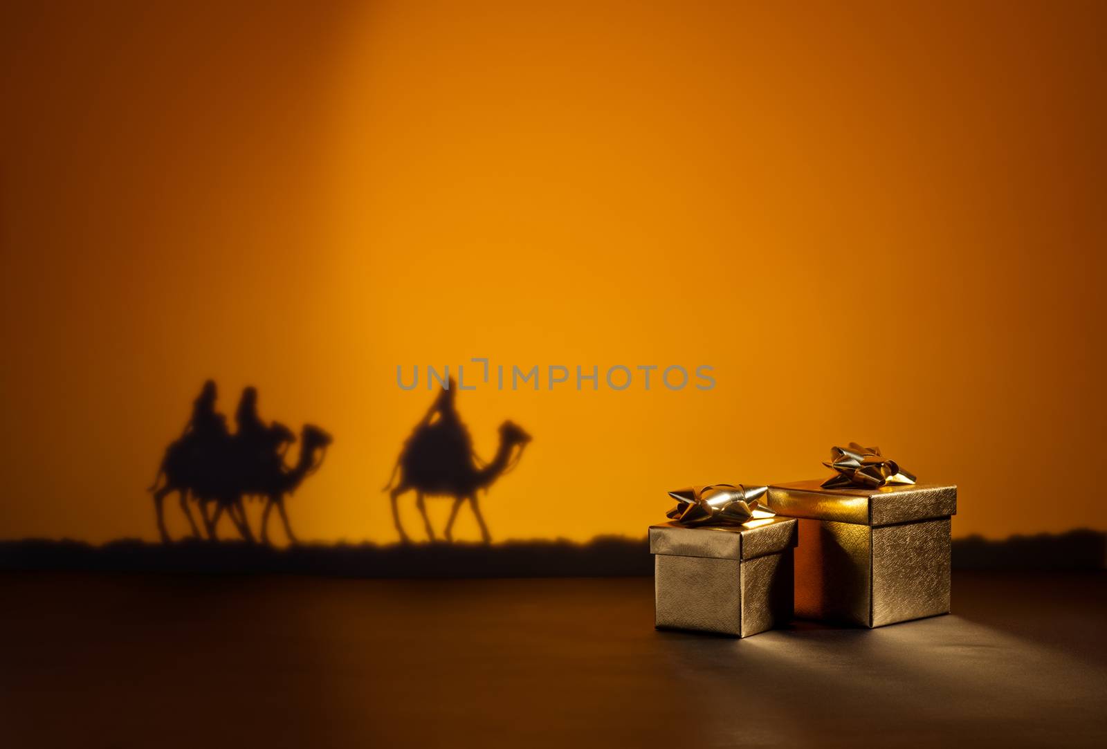 Three wise men and presents by 3523Studio