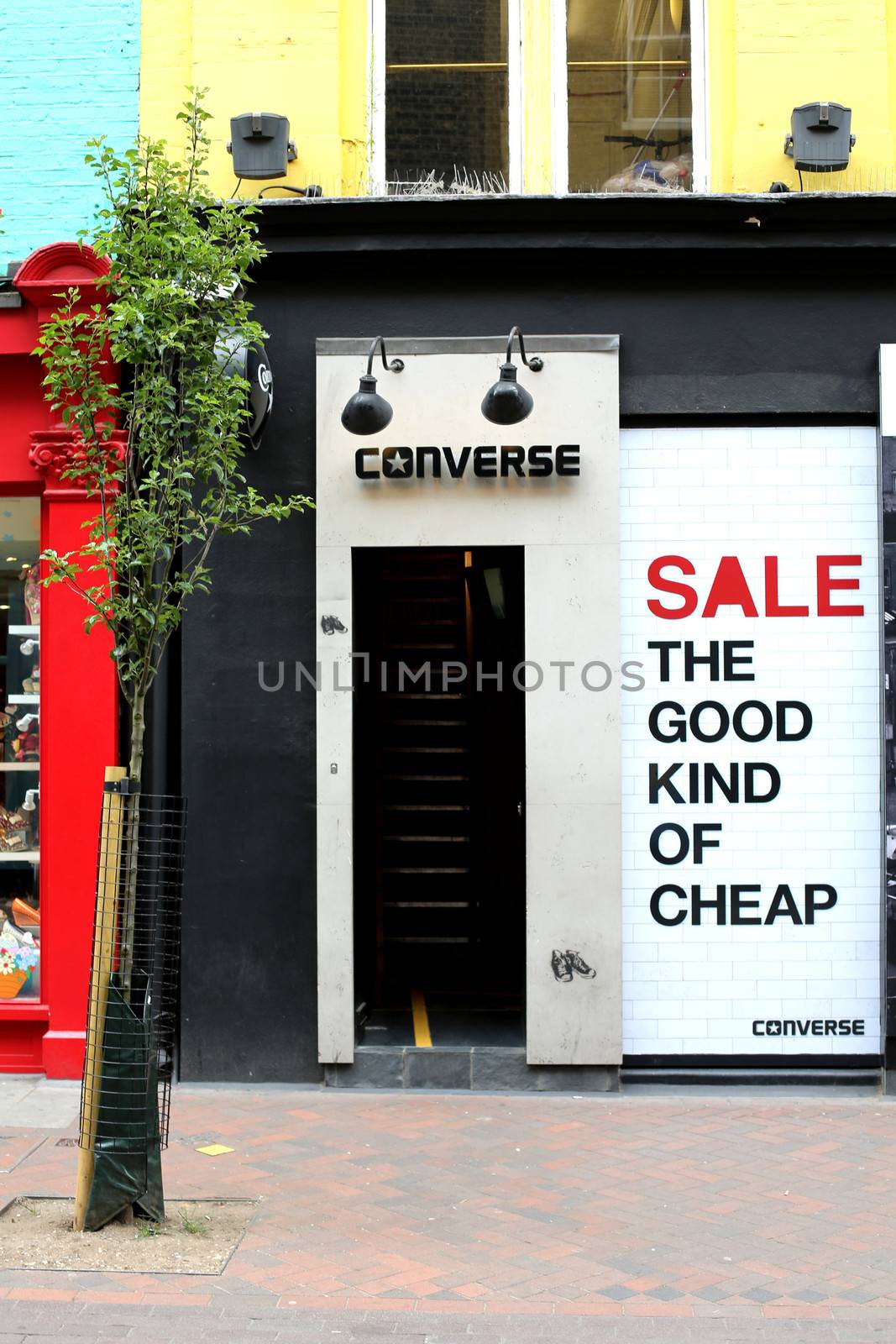 Converse Shop Front Carnaby Street London