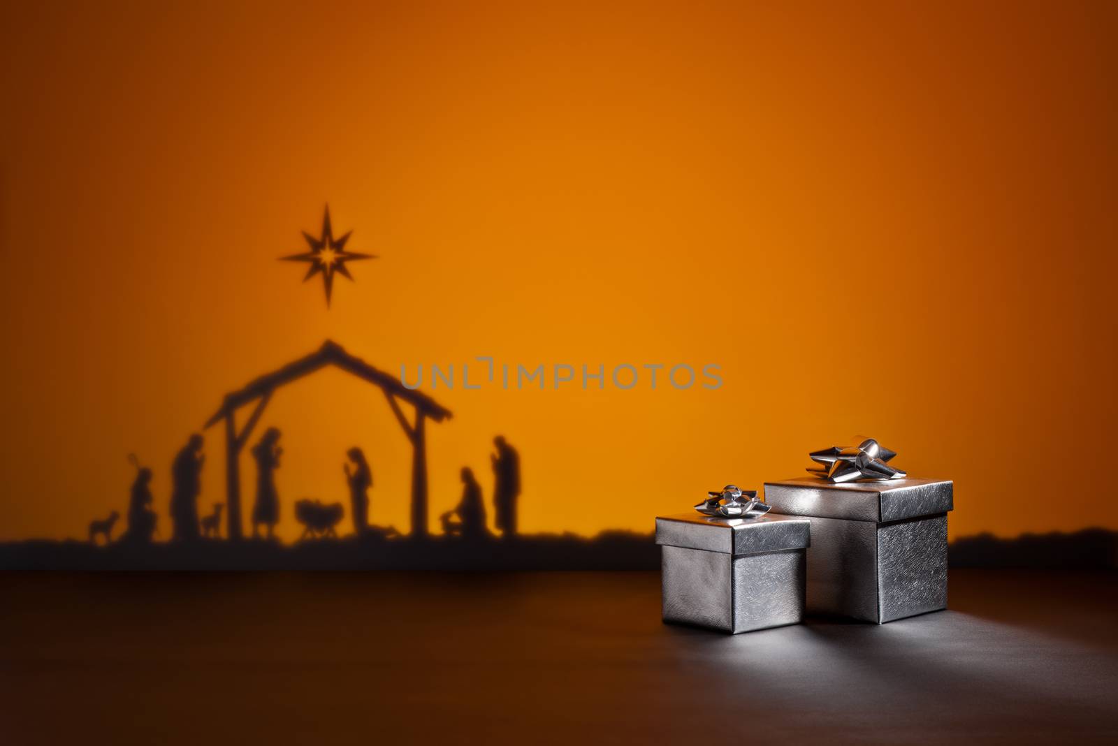 Birth Jesus with present by 3523Studio