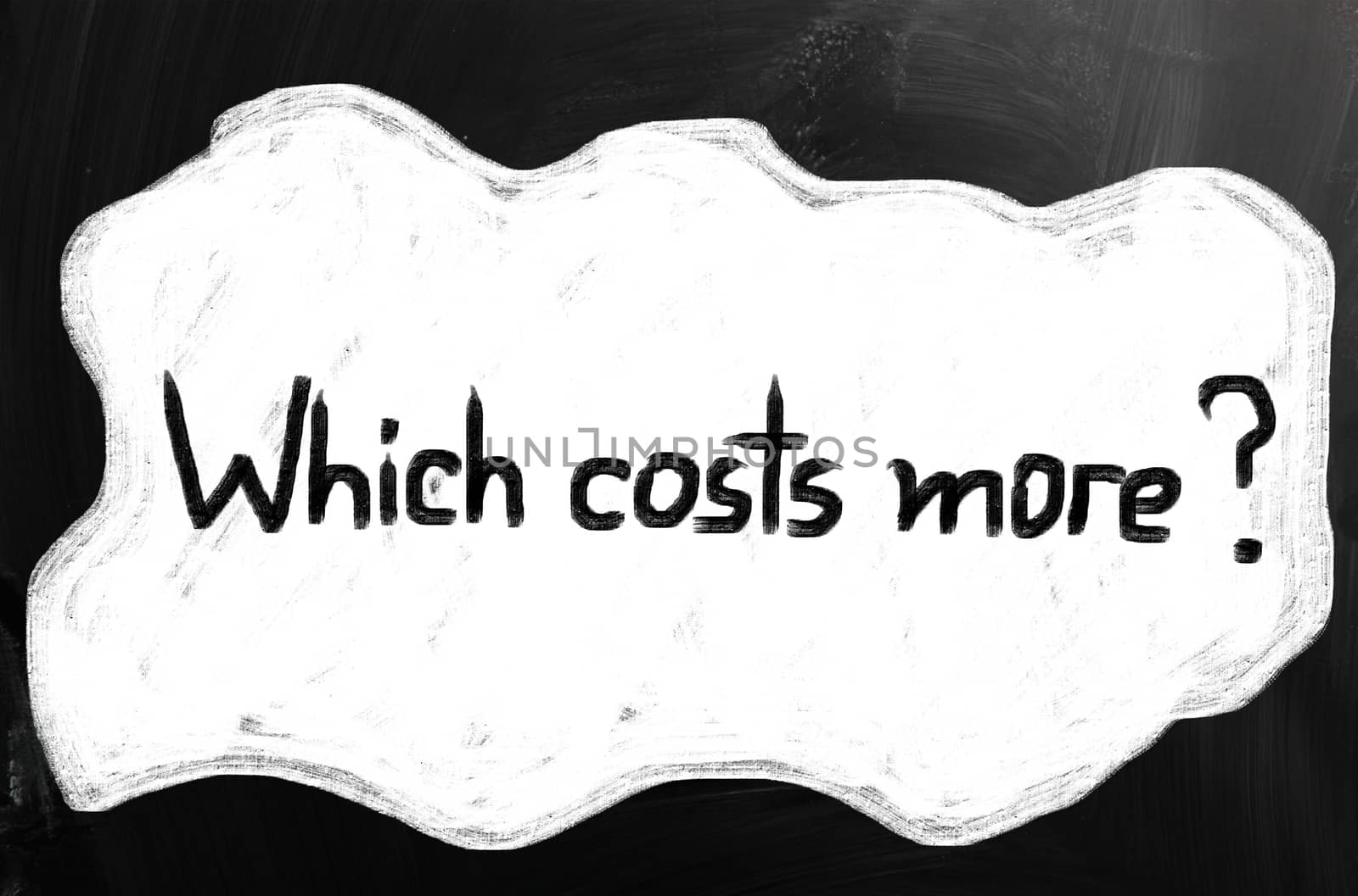 Which costs more?