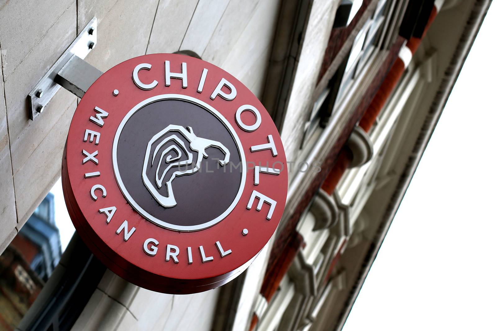 Chipotle Mexican Grill Shop Sign London by Whiteboxmedia