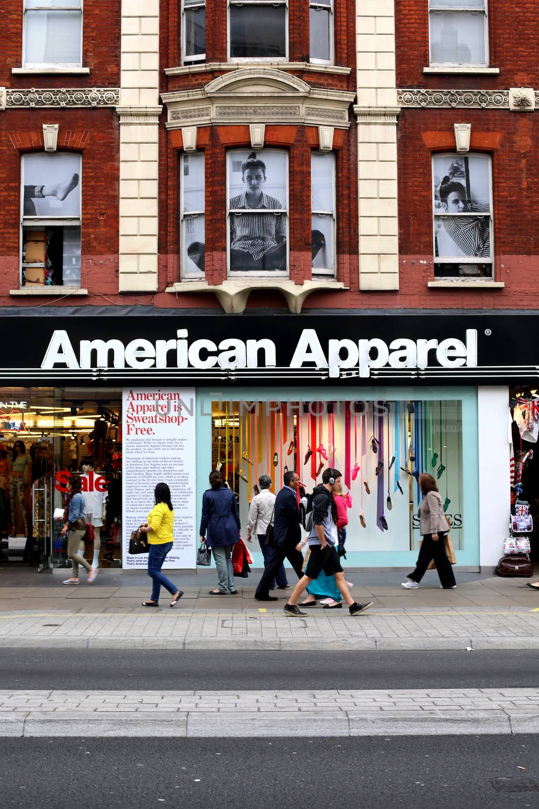 American Apparel Oxford Street London by Whiteboxmedia