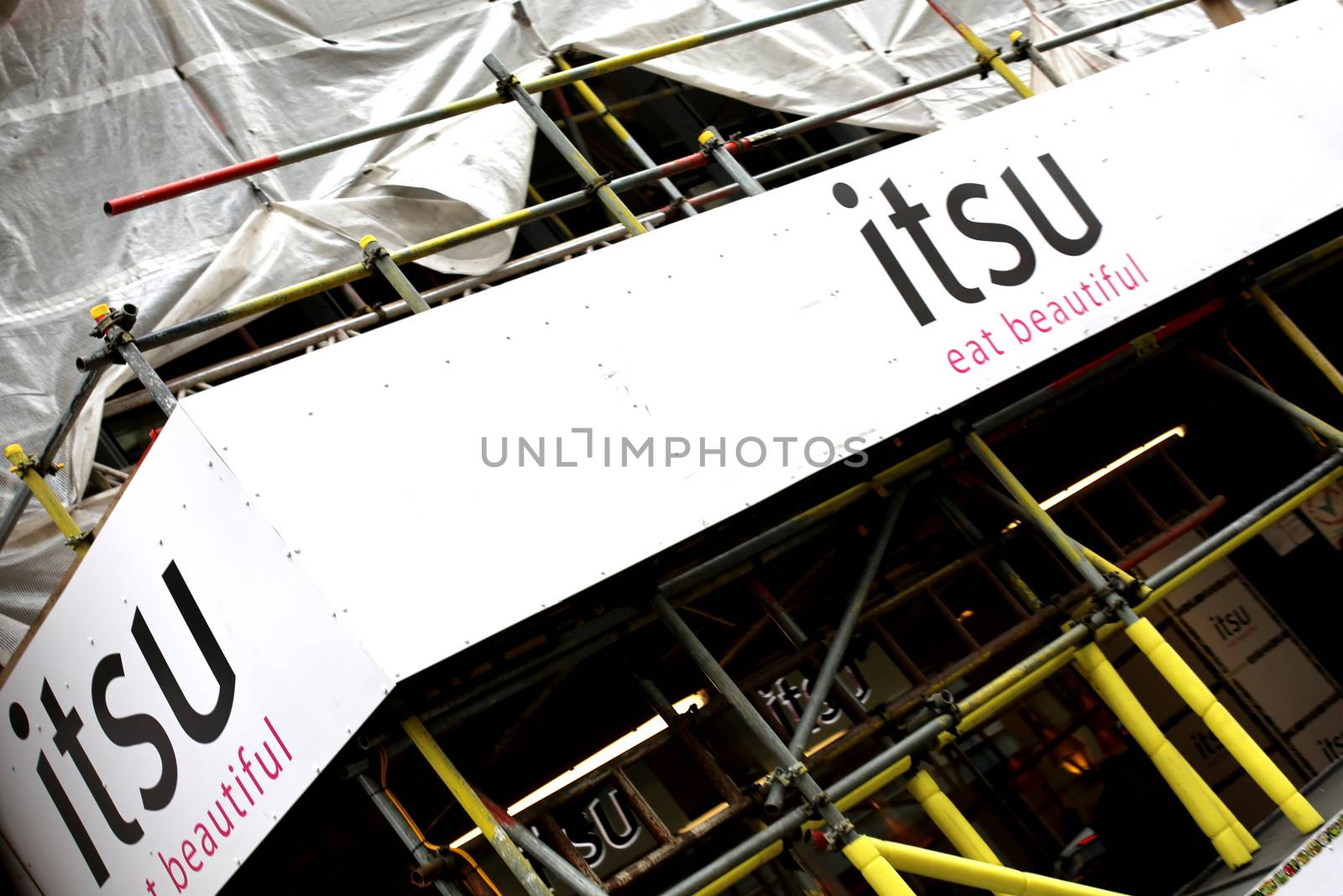 Itsu Fast Food Outlet Oxford Street London