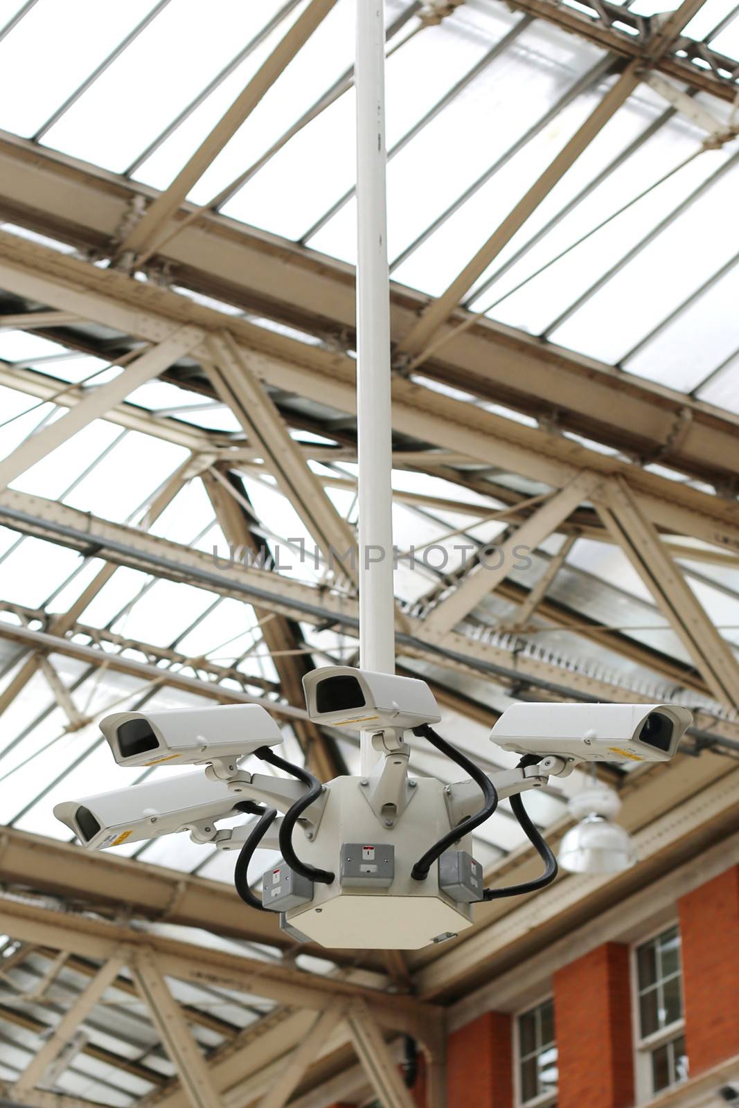 Waterloo Station London Security CCTV Cameras by Whiteboxmedia