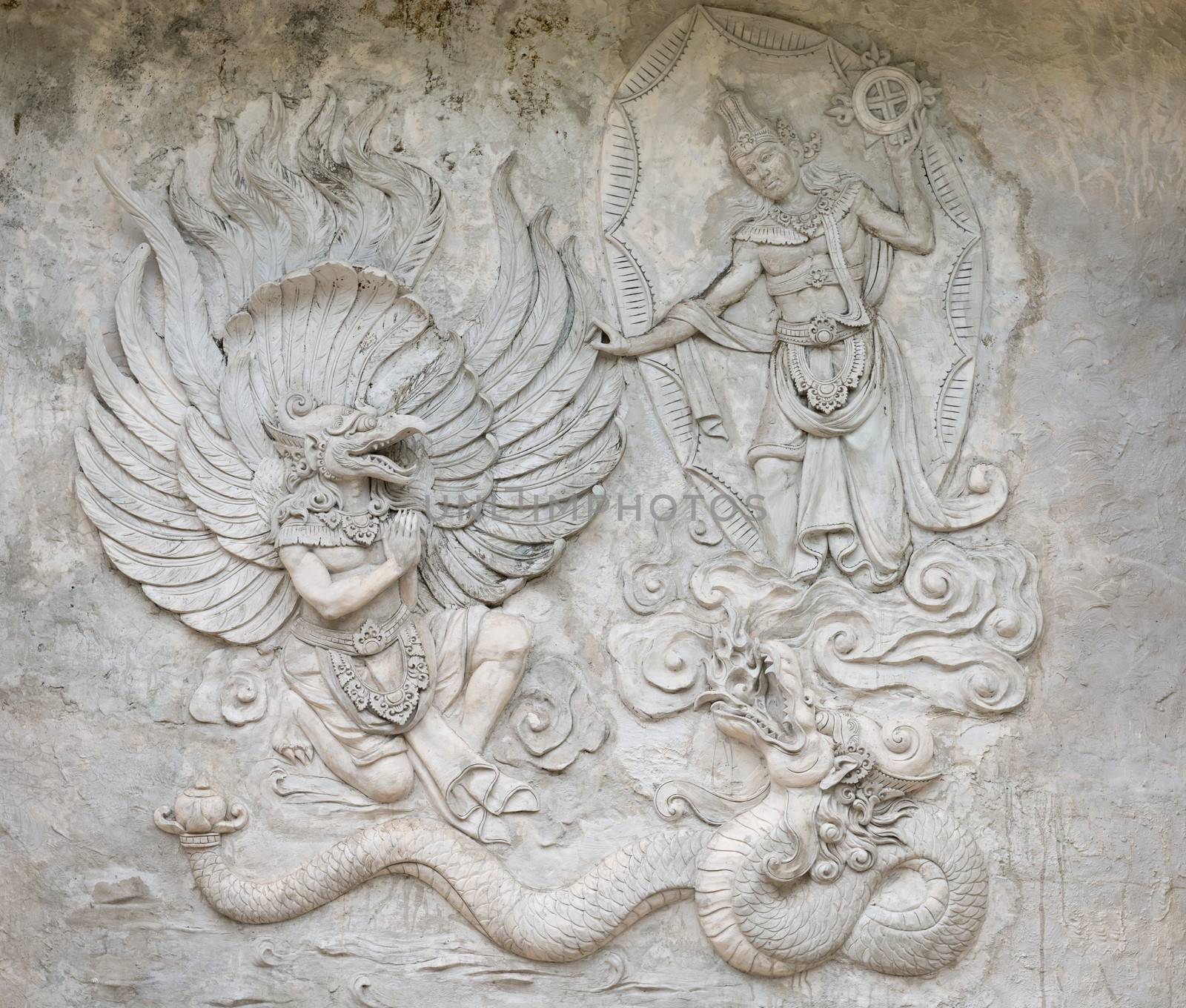 Garuda undaunted hindu mythic bird image by iryna_rasko