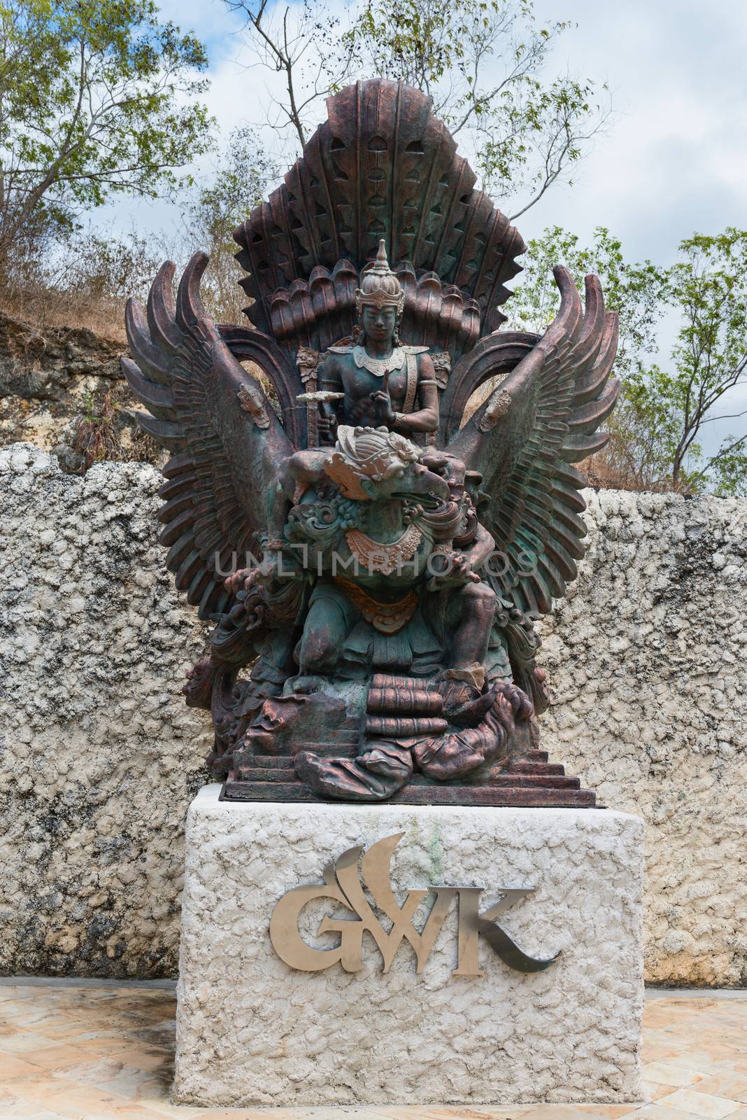 Garuda undaunted hindu mythic bird image by iryna_rasko