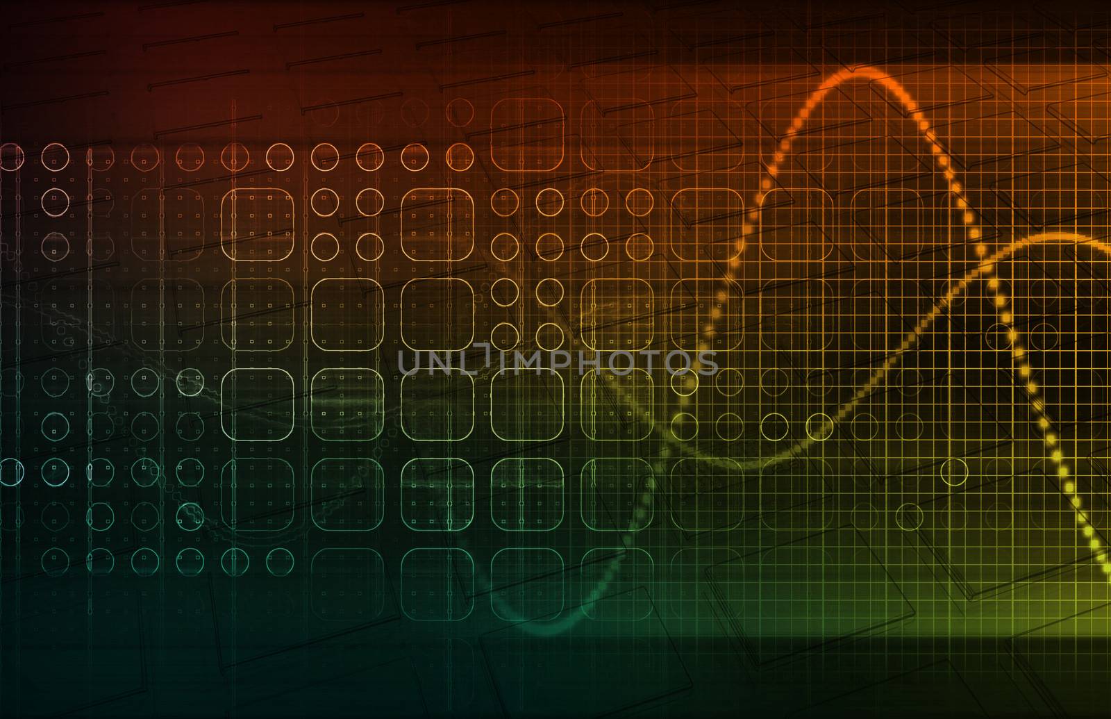 Genetics and the Genetic Code Science Concept