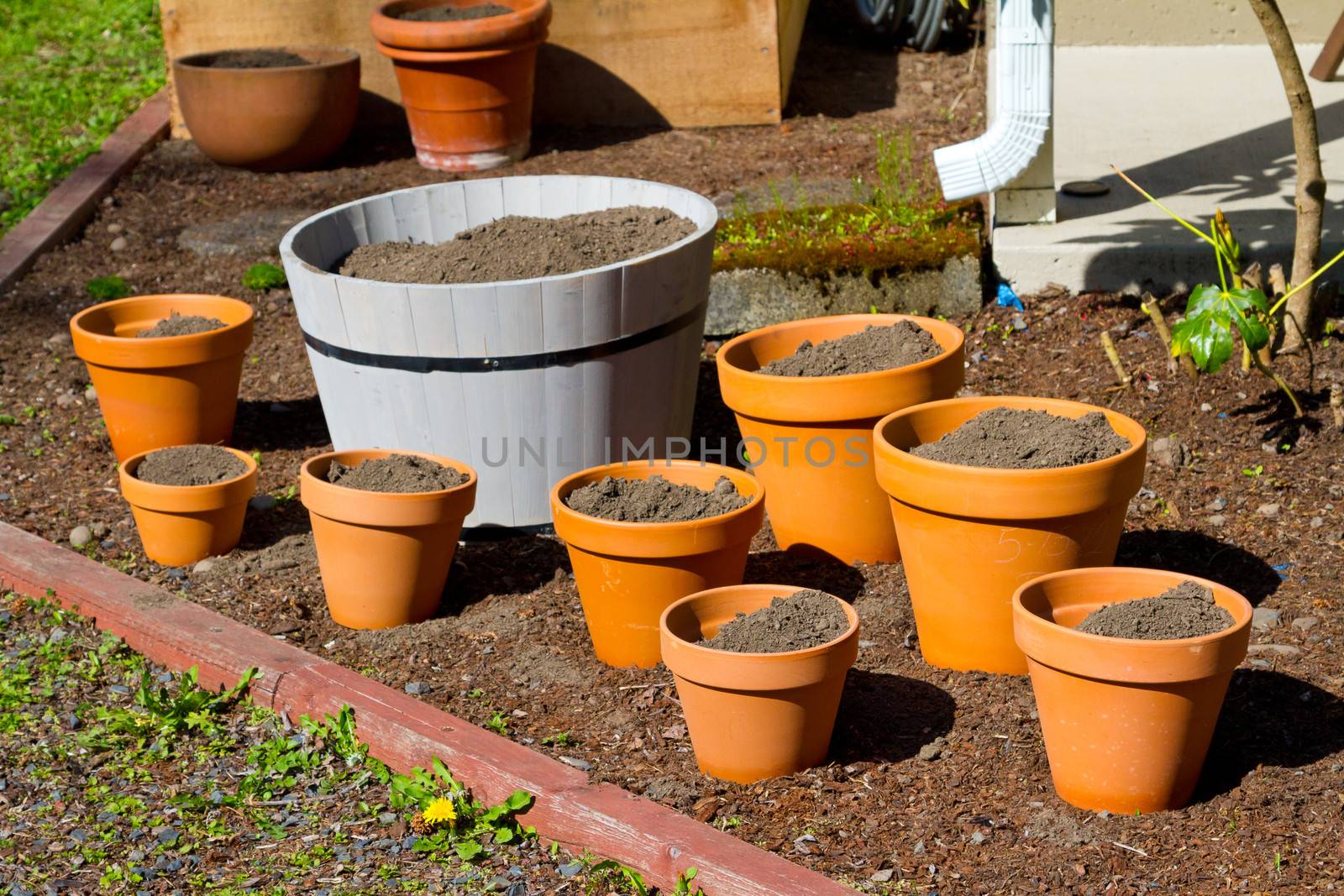 Herb Garden Prepped and Ready by joshuaraineyphotography