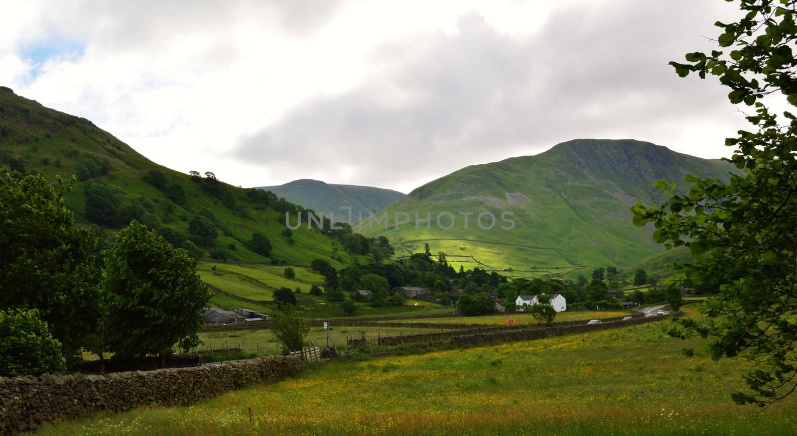 A Summer Landscape photographed in the English Lake District.