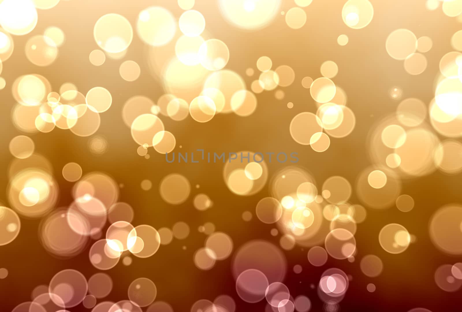 golden light bokeh background