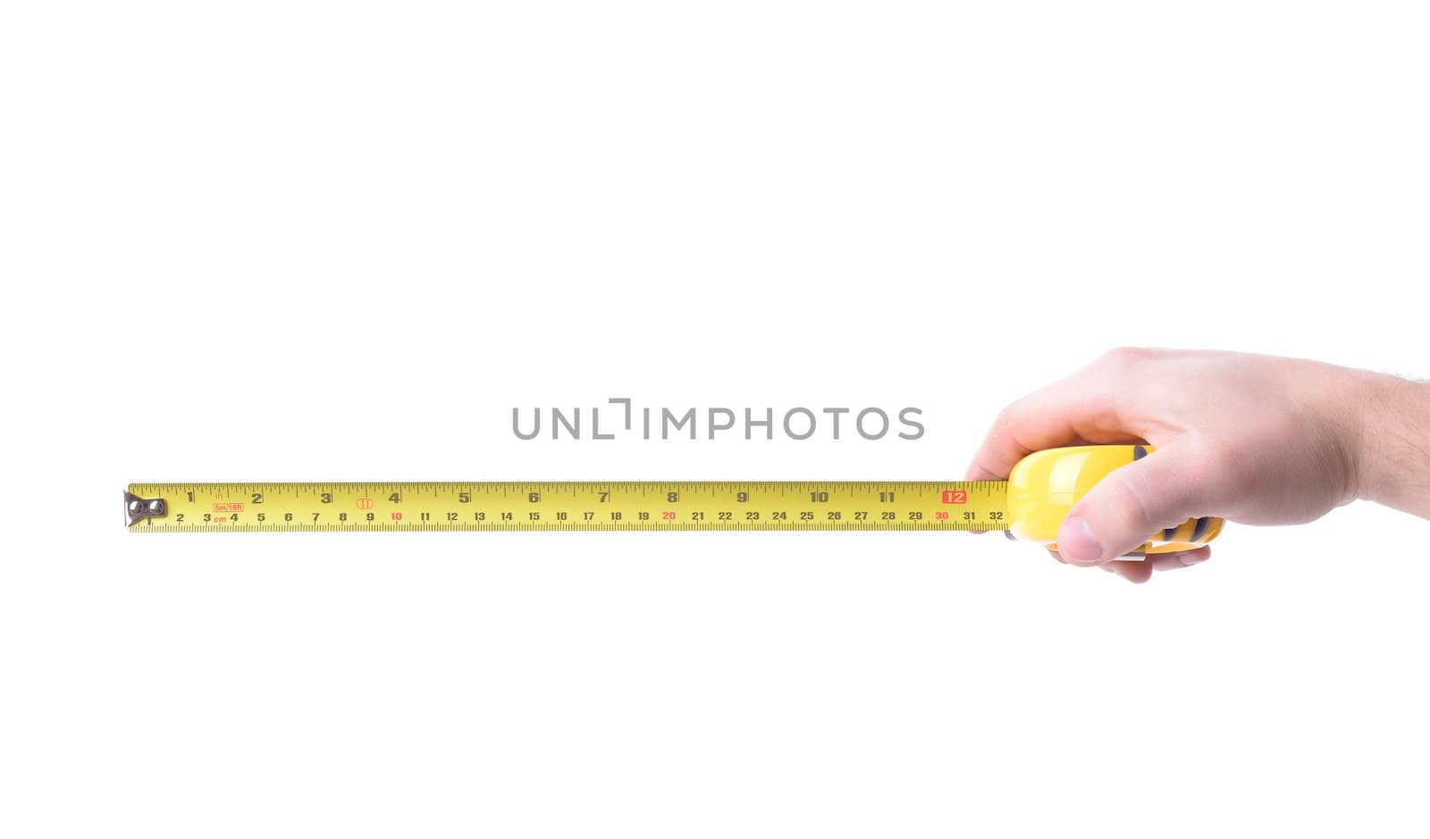 holding tape measure by hyrons