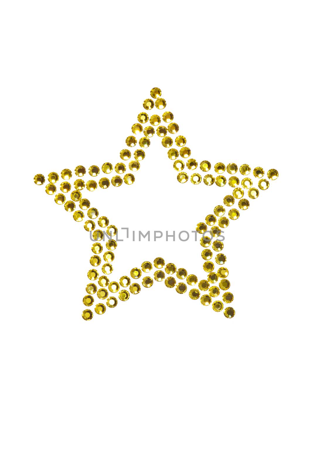 Star made of rhinestones by 3523Studio