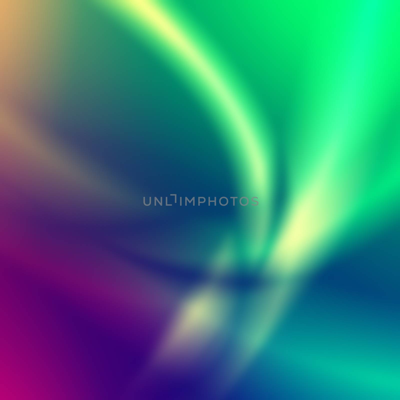 abstract light blurred lines over rainbow background