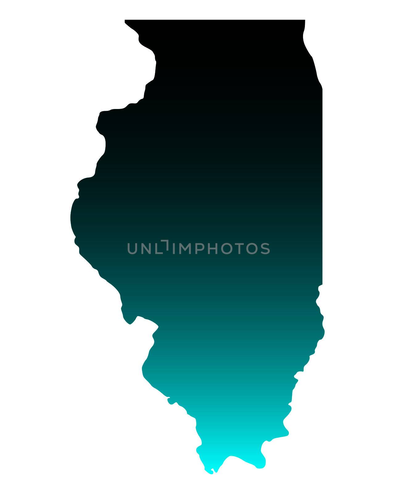 Map of Illinois