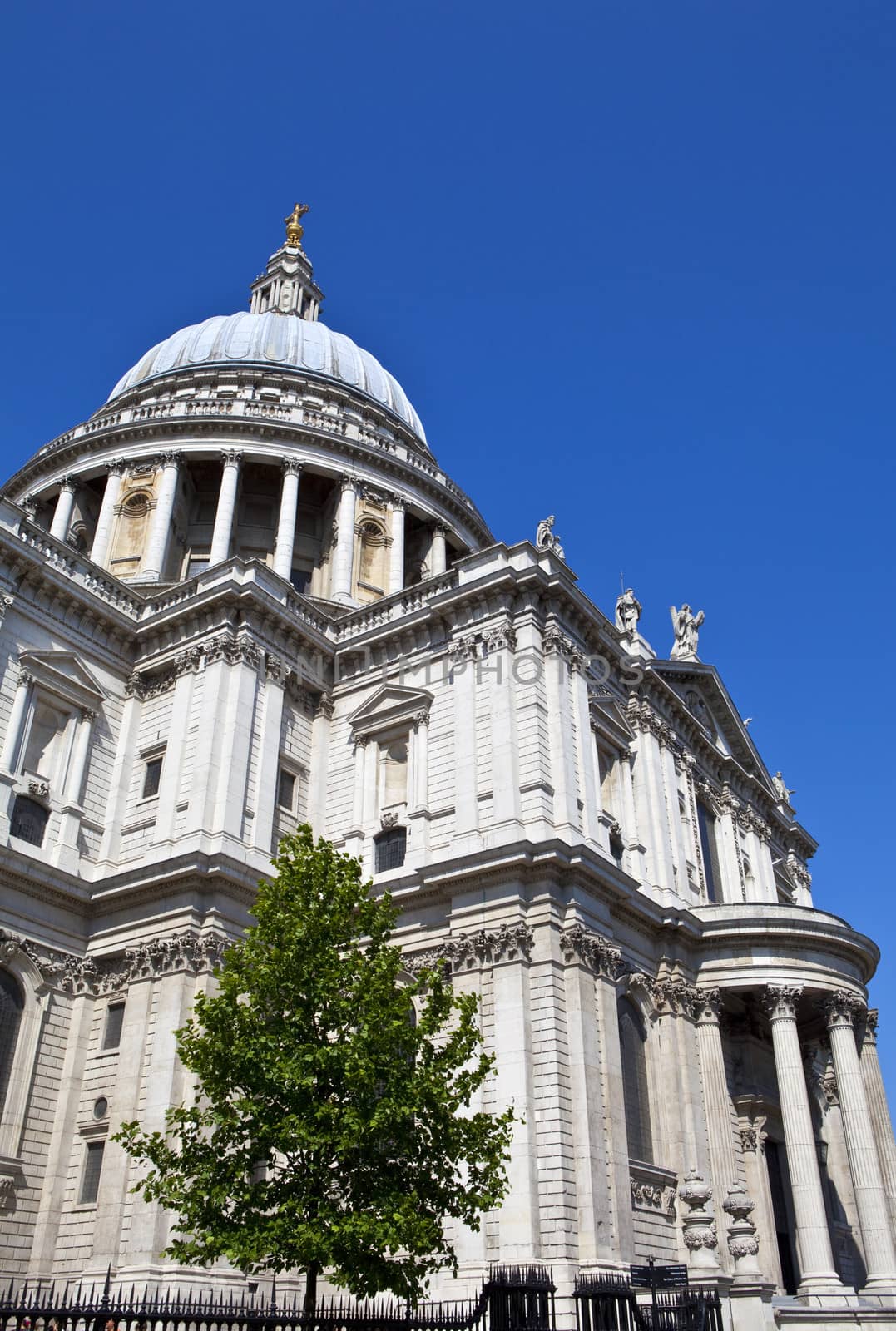 St. Paul's Cathedral in London, England.