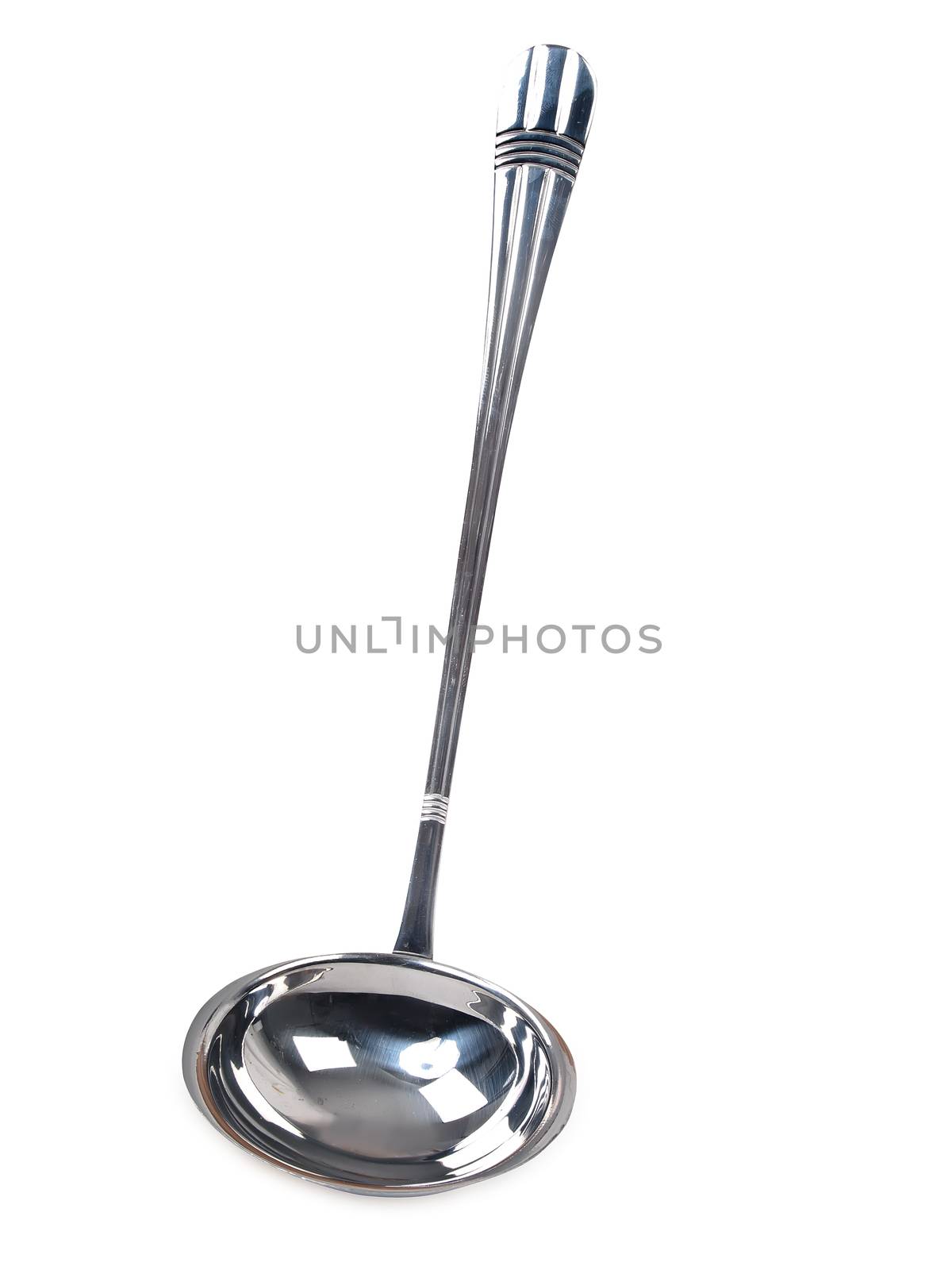 kitchen spoon isolated on white background