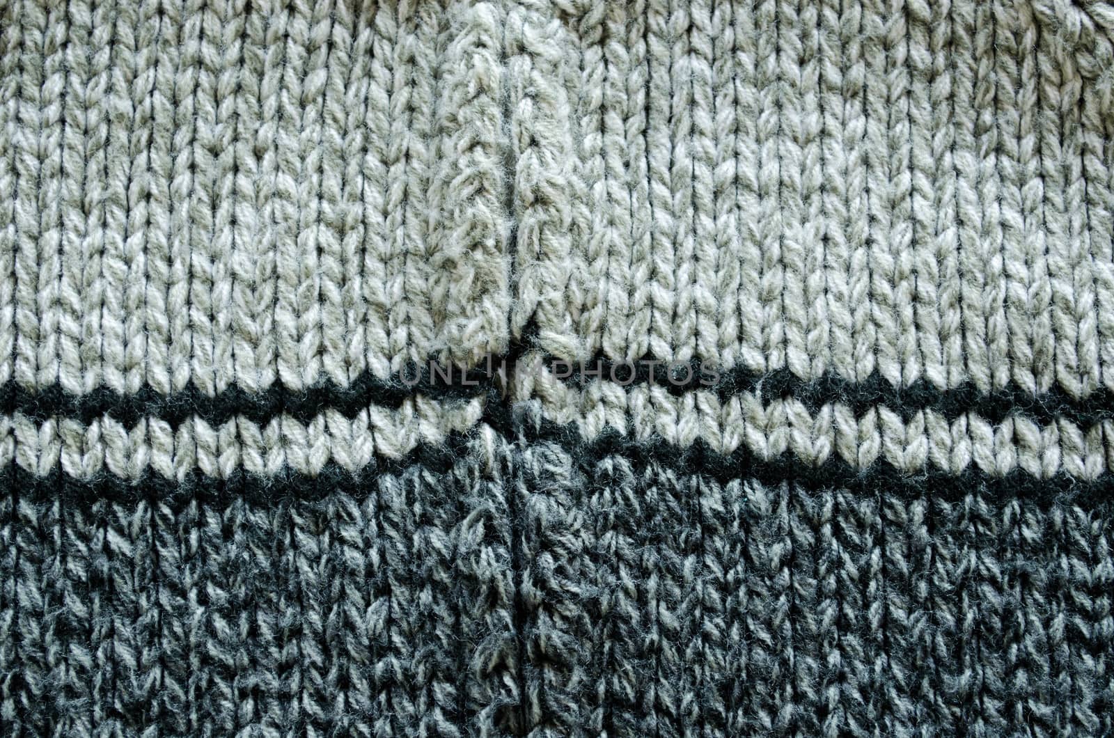 closeup of grey black wool texture may be used as background.