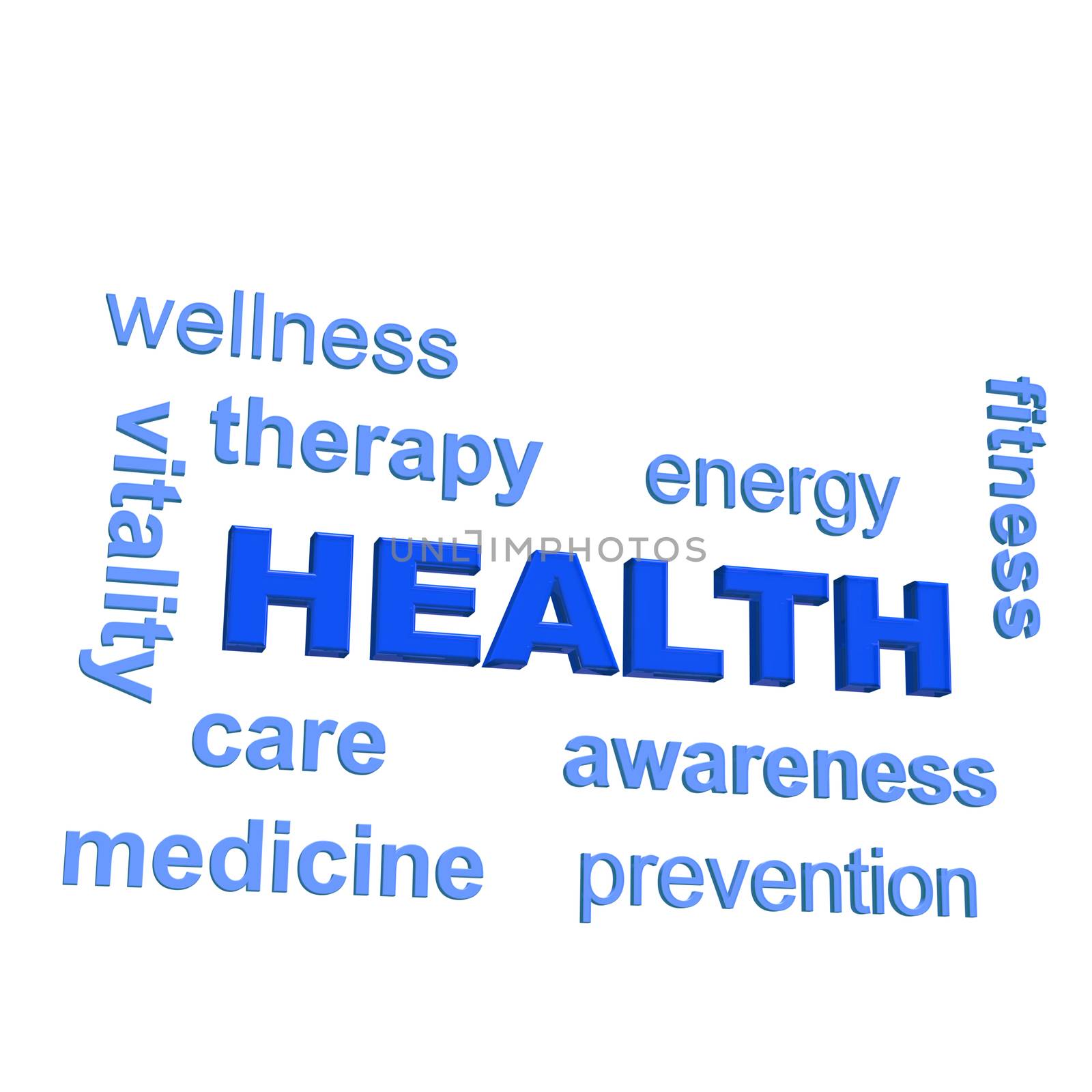 Some words associating with human health