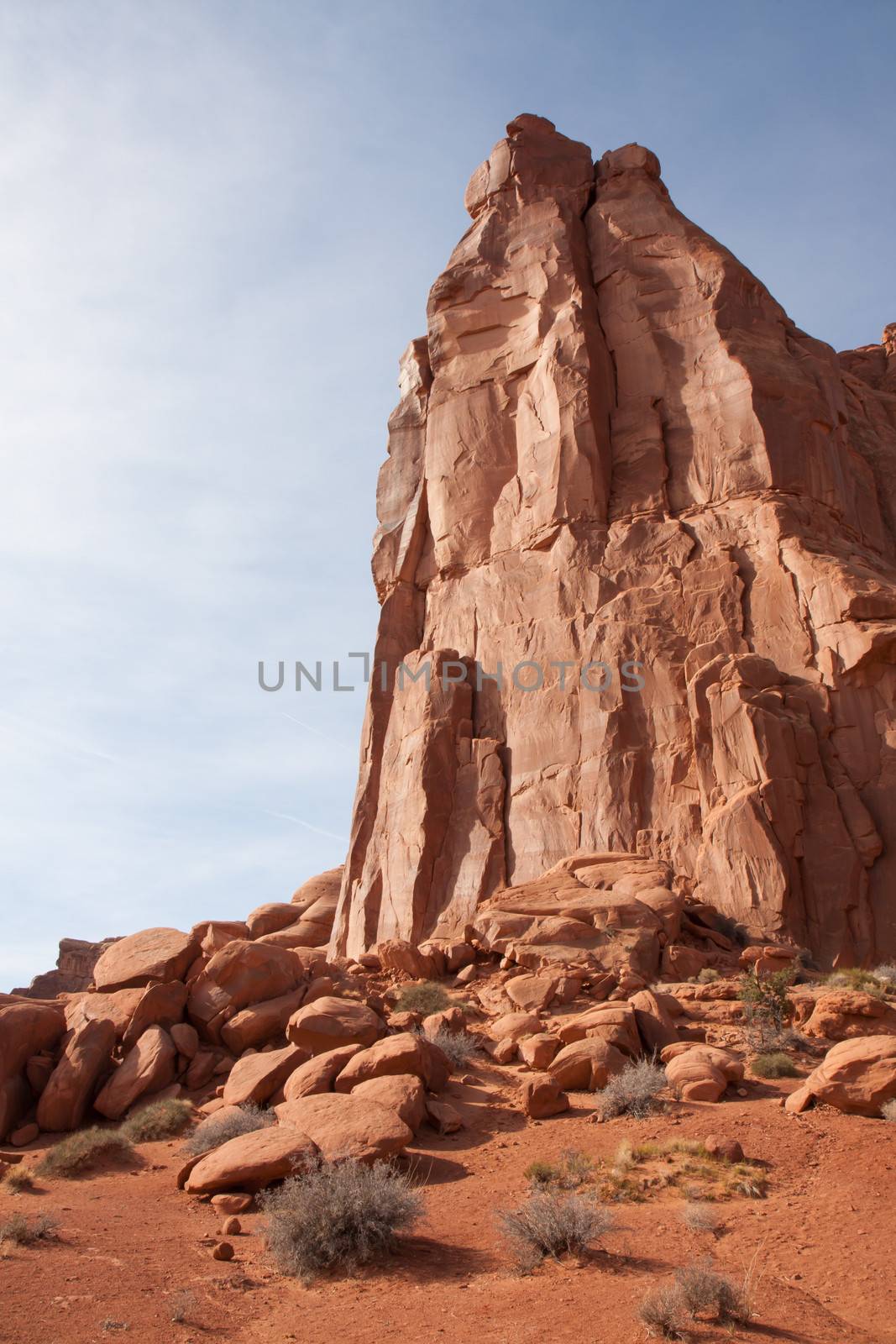 Arches National Park, Utah. This is a massive formation that exudes strength and grandeur.